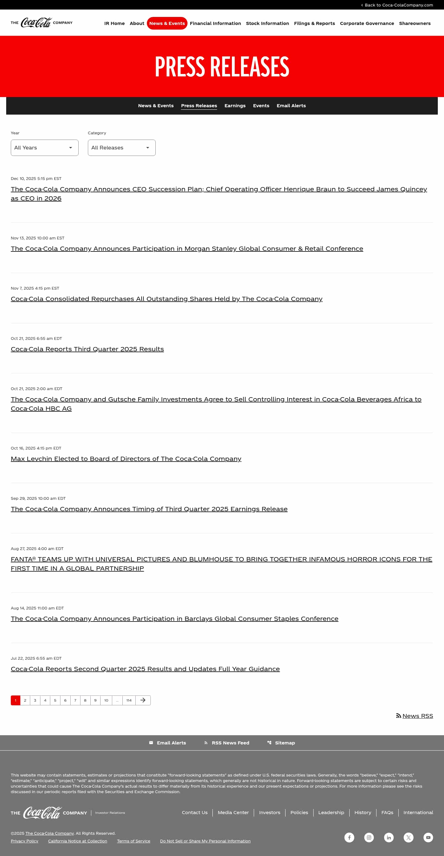 Latest website image capture