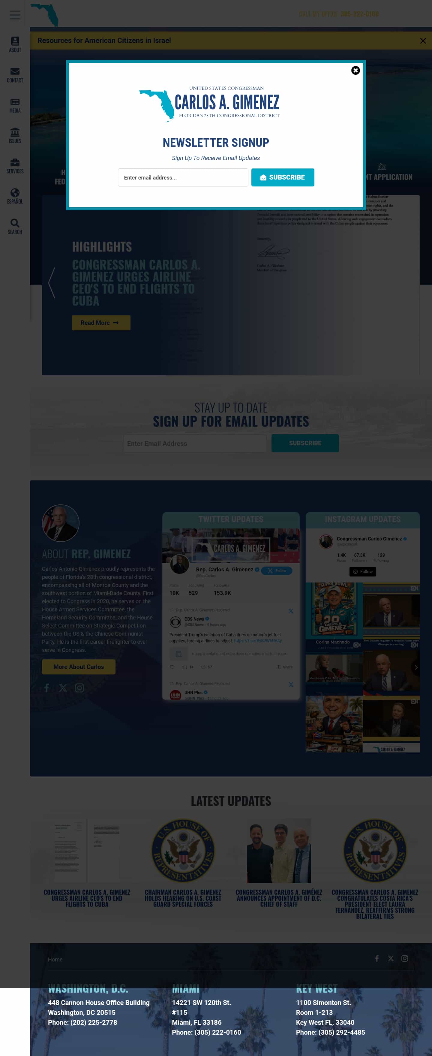 Latest website image capture