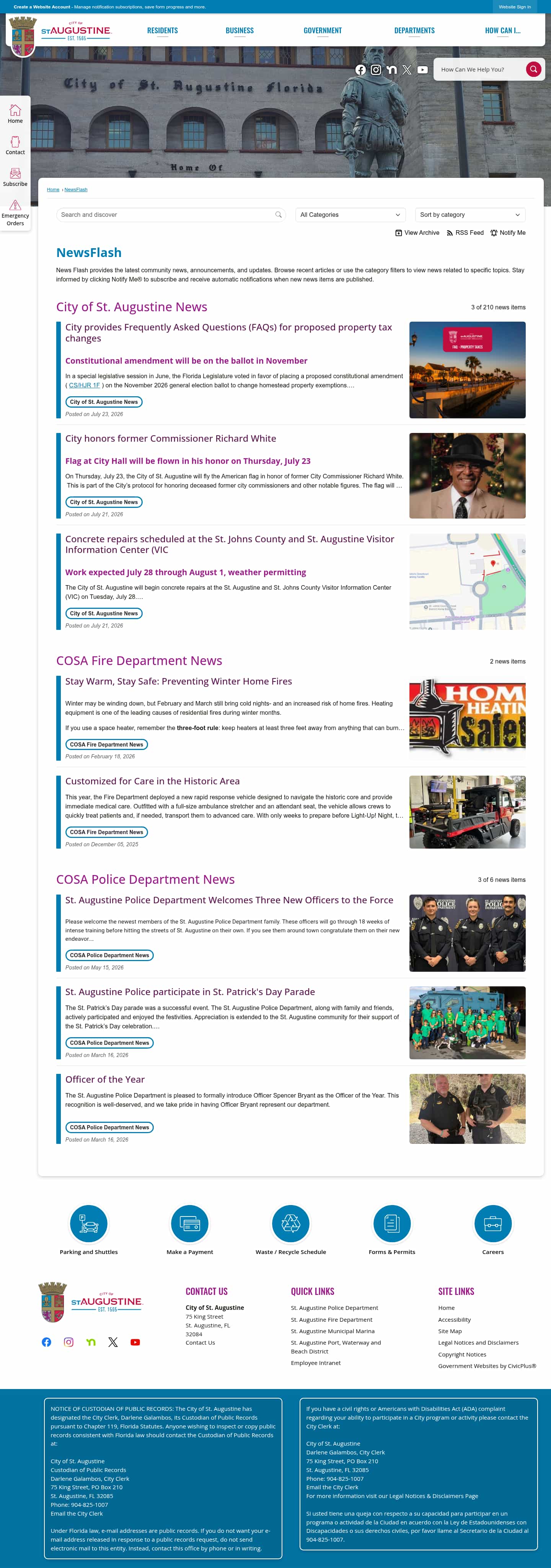 Latest website image capture