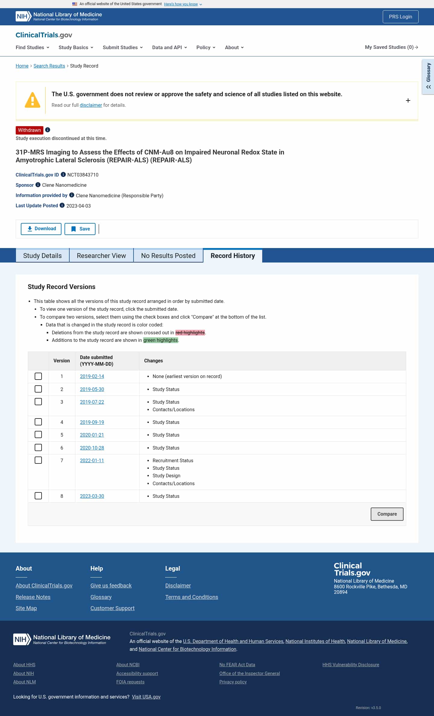 Latest website image capture