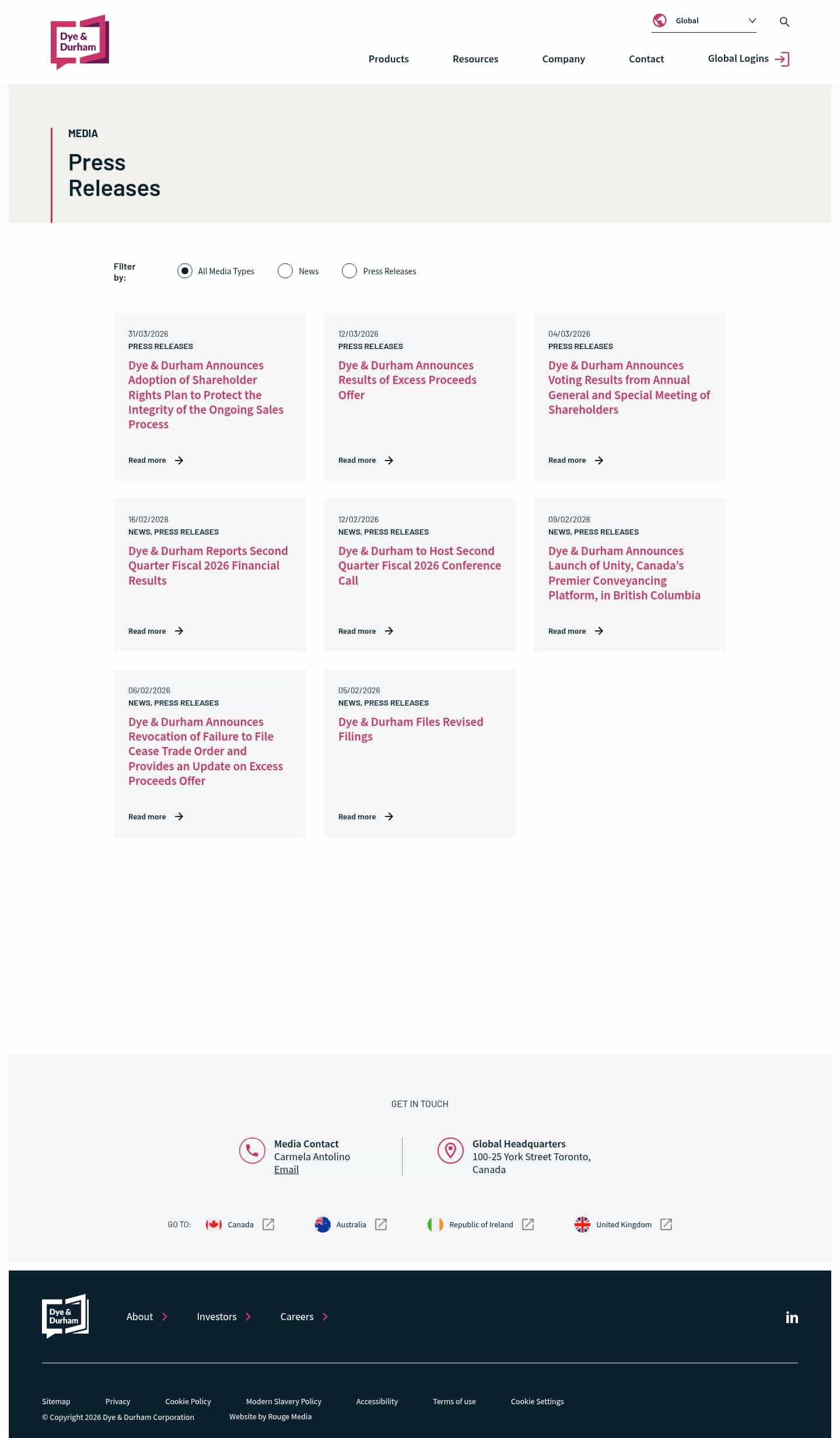 Latest website image capture