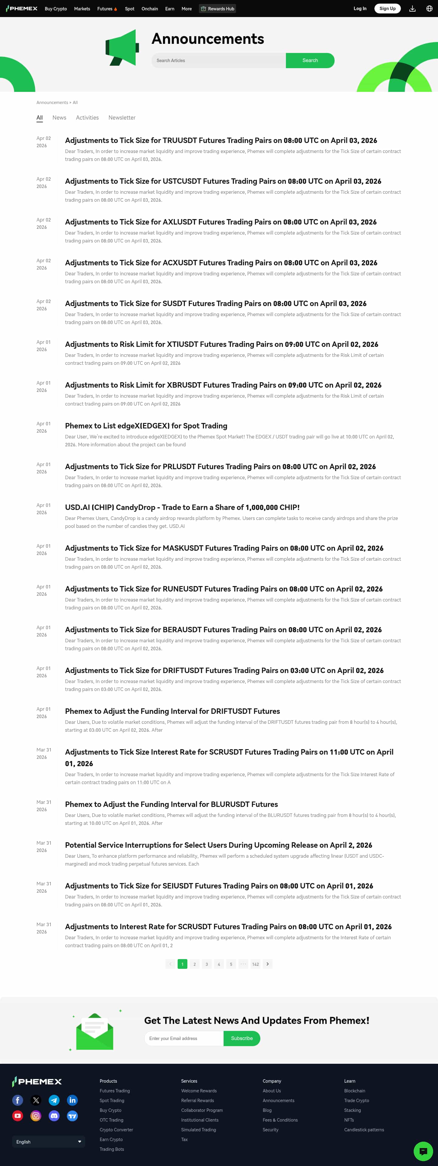 Latest website image capture