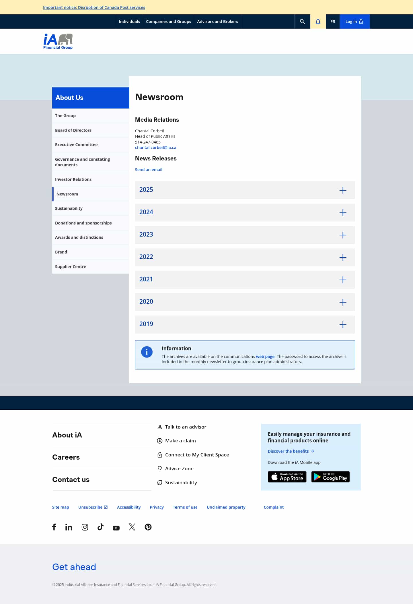 Latest website image capture