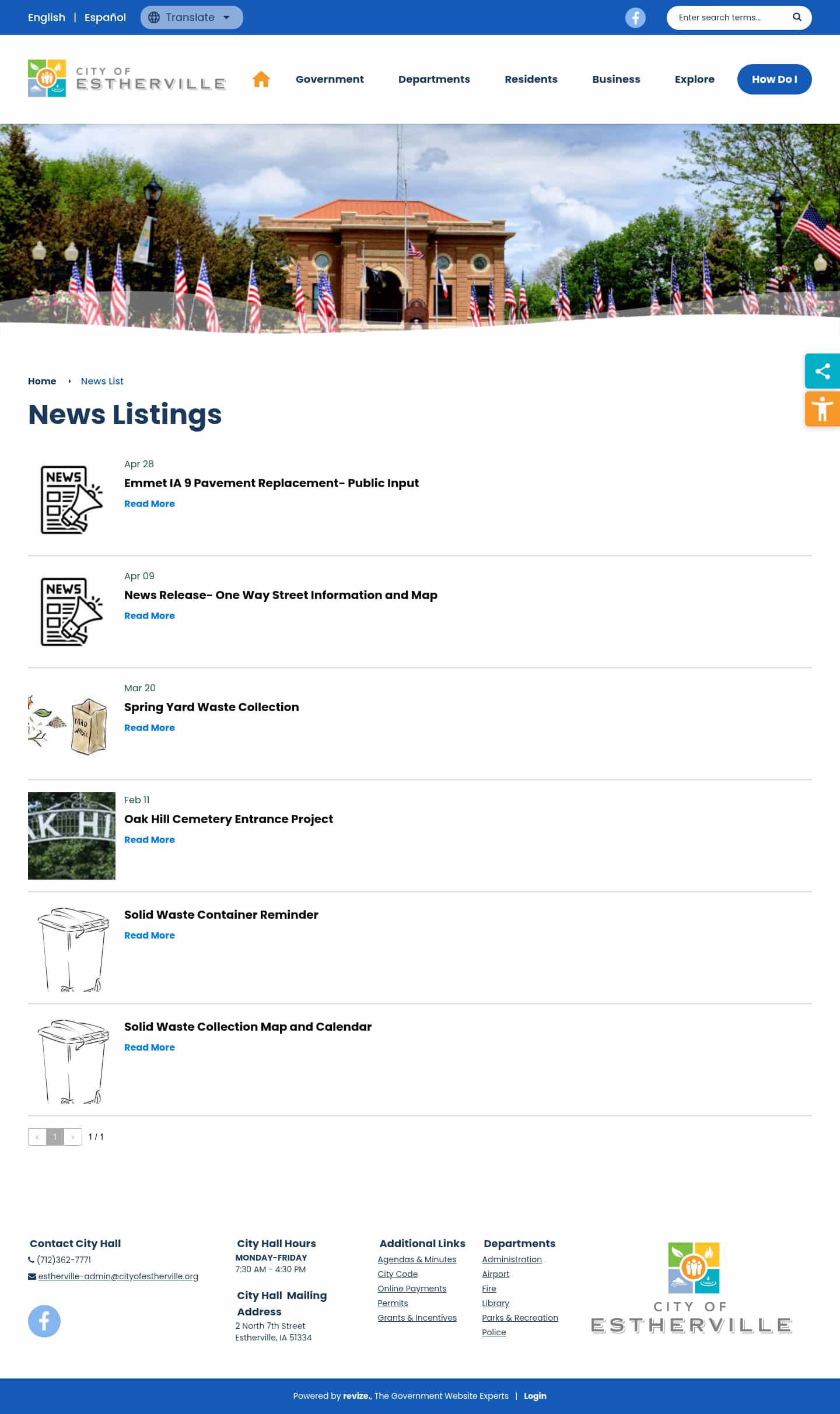 Latest website image capture