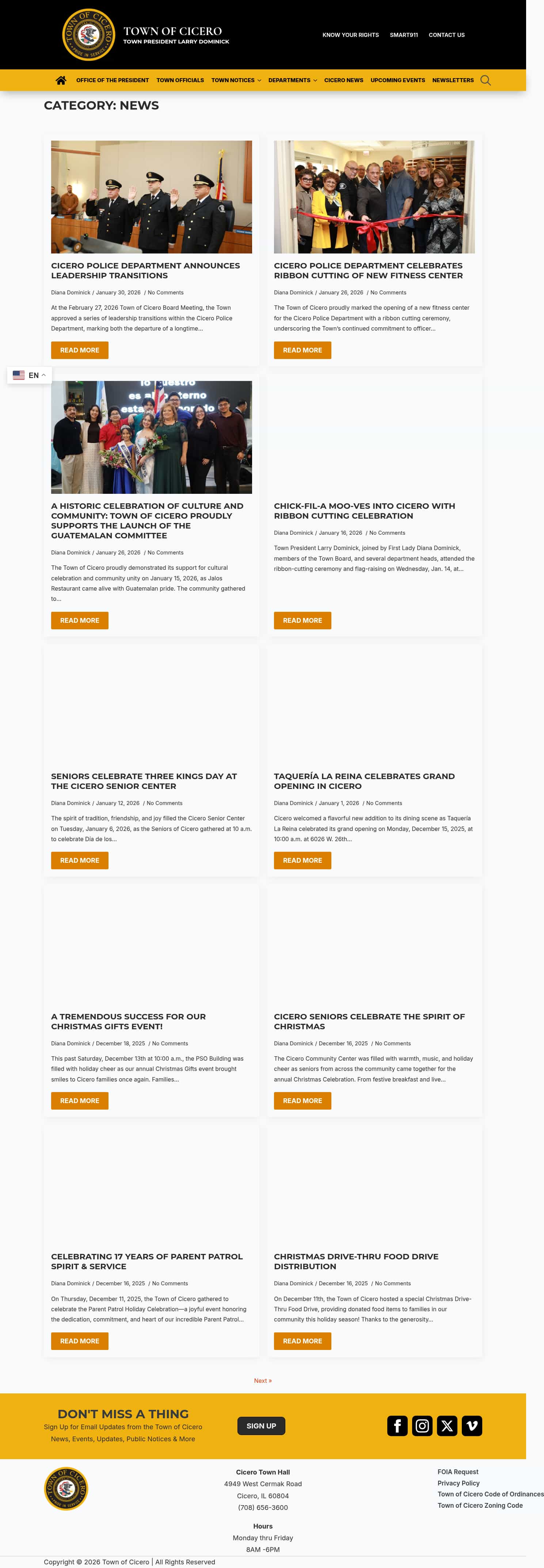 Latest website image capture