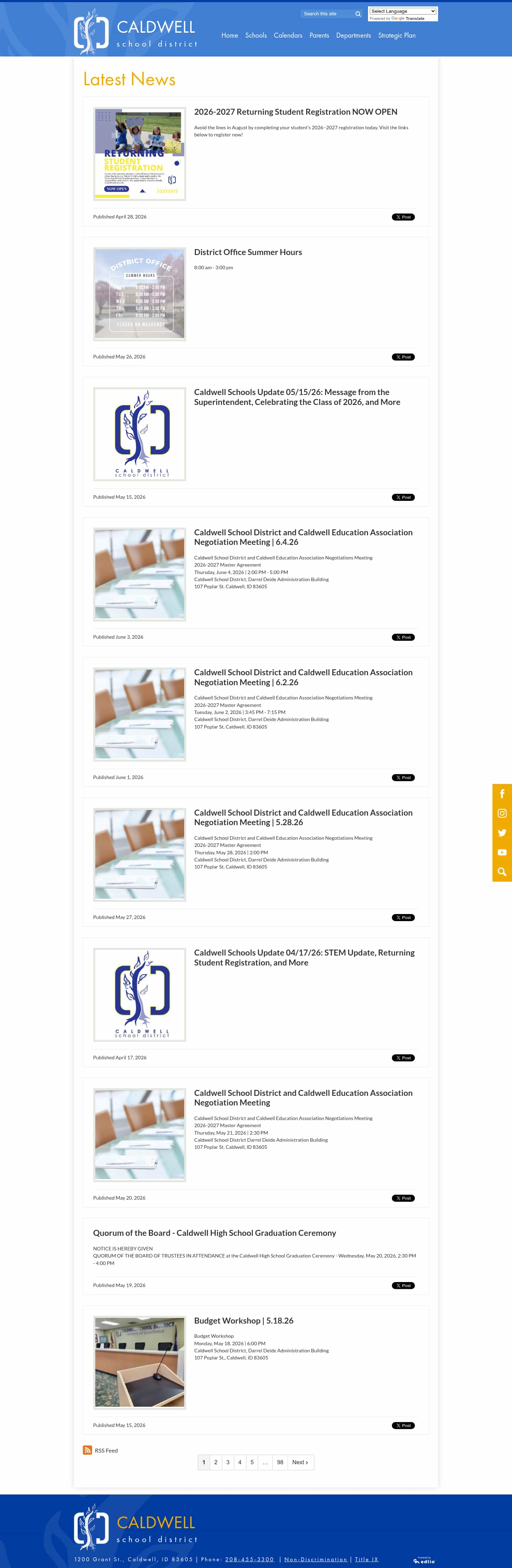 Latest website image capture