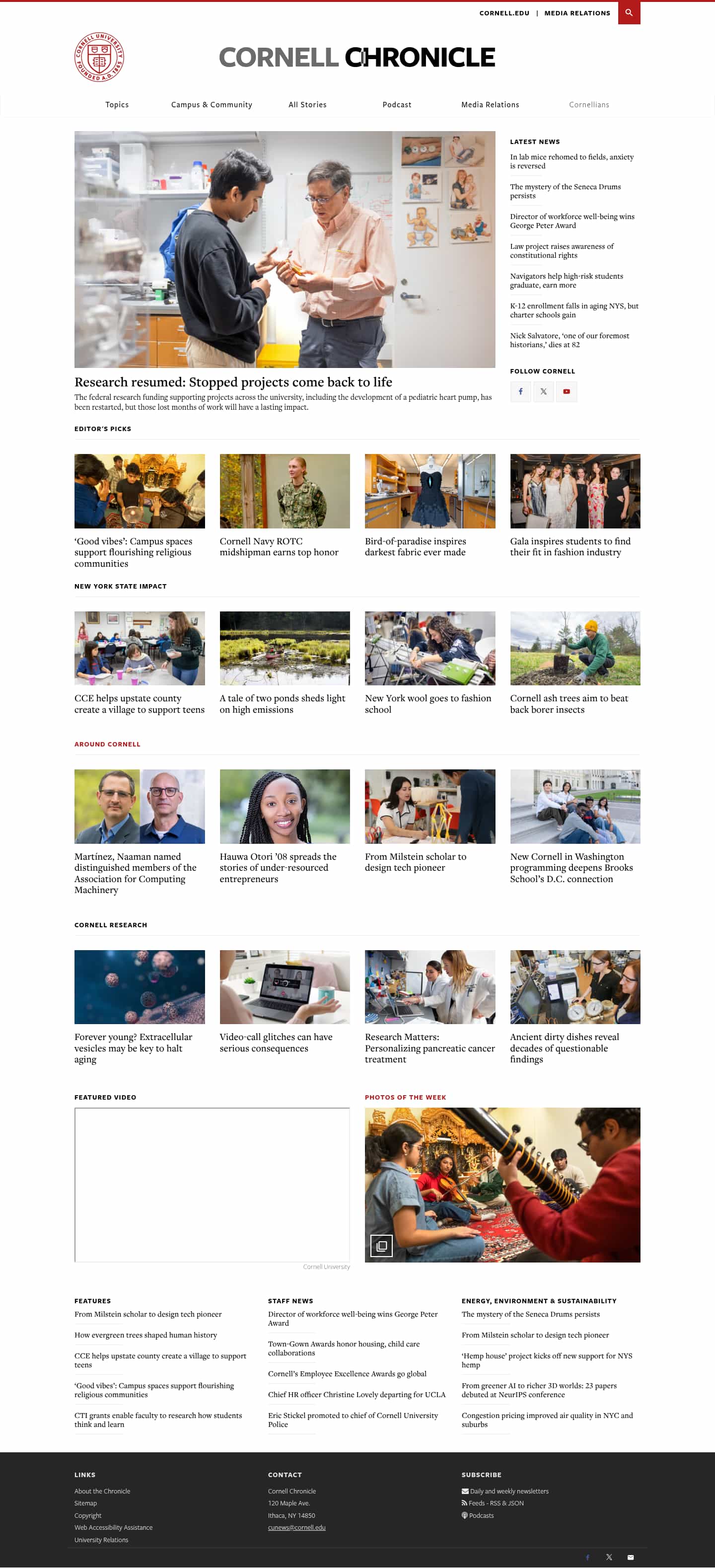 Latest website image capture