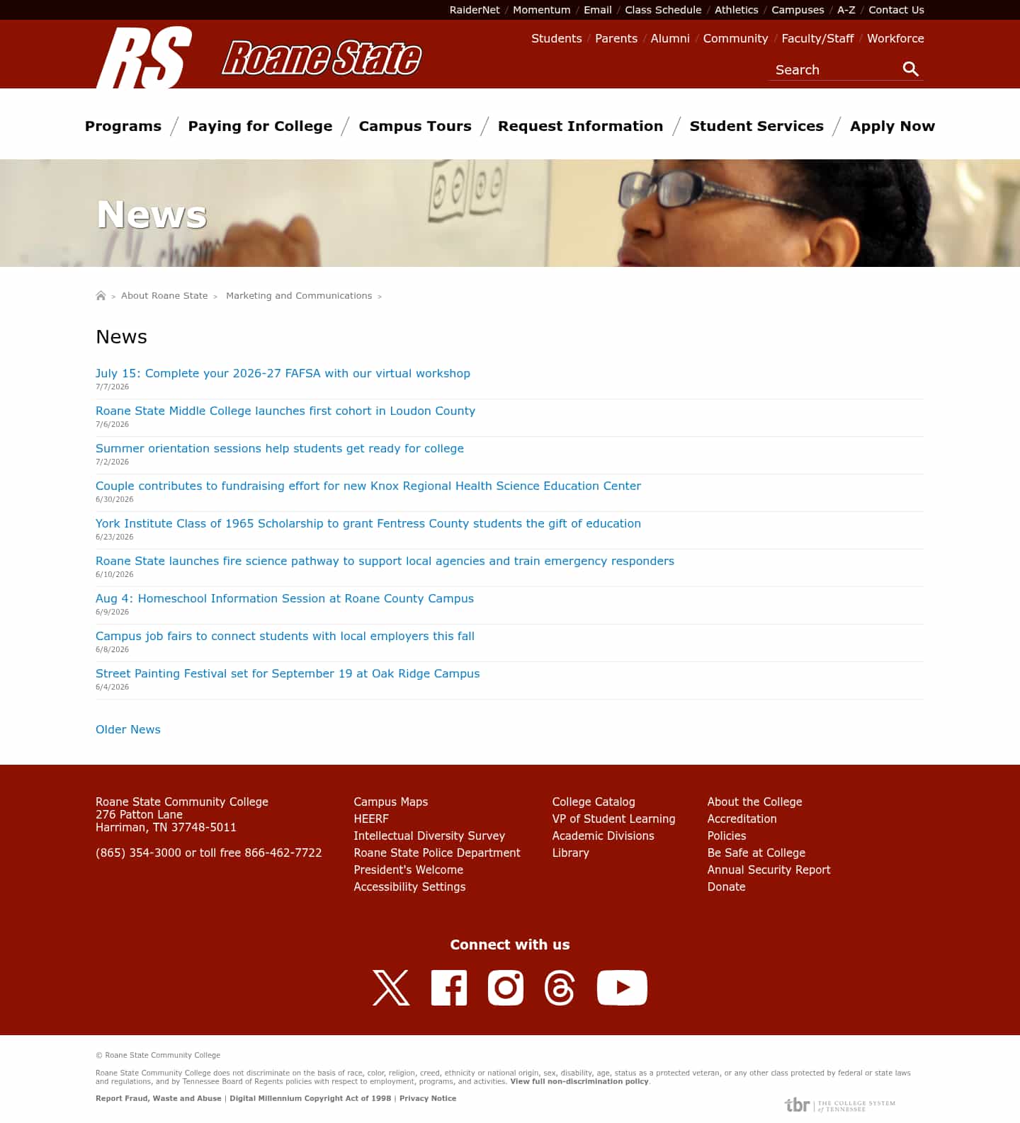 Latest website image capture