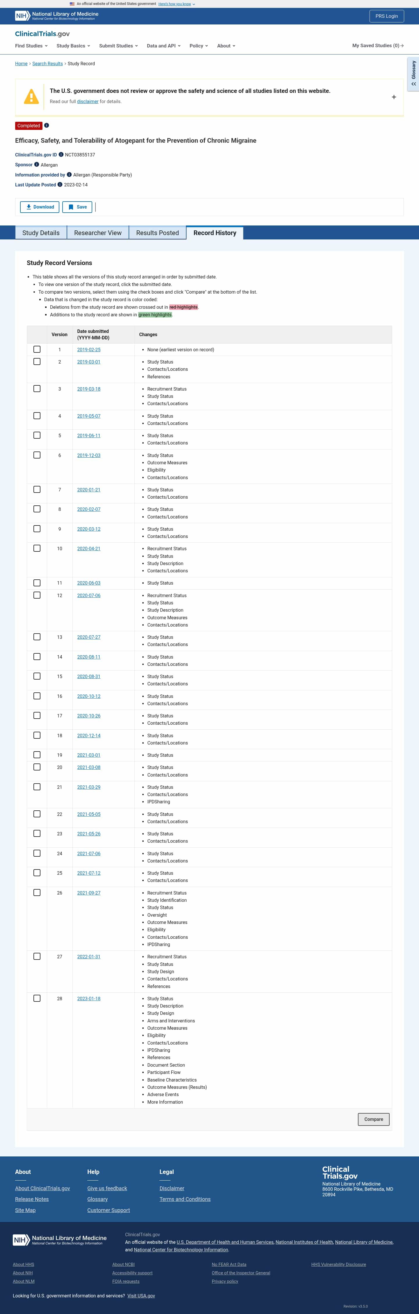 Latest website image capture