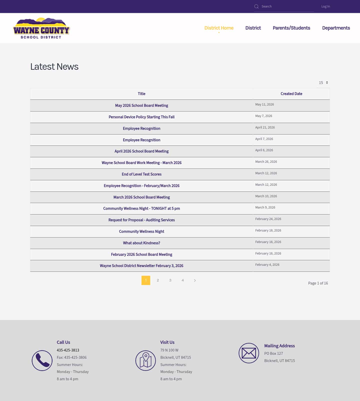 Latest website image capture