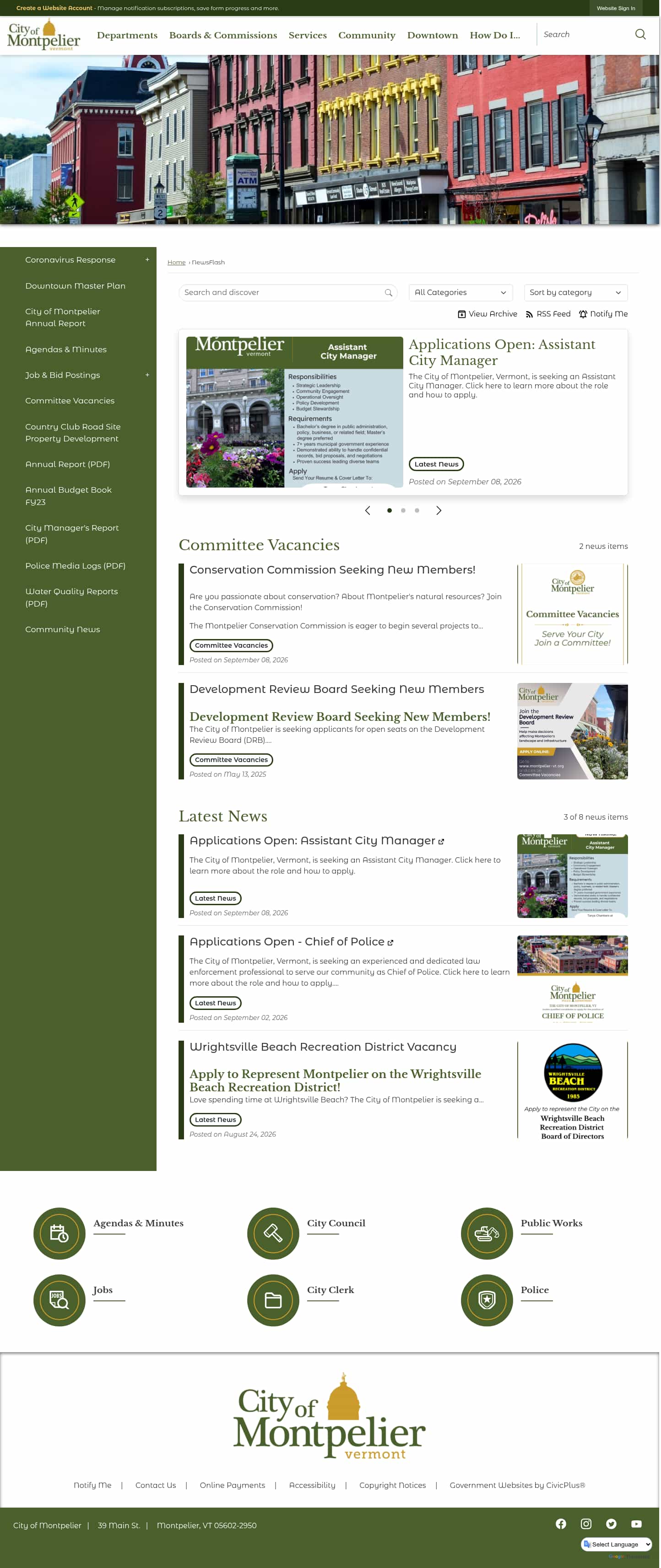 Latest website image capture