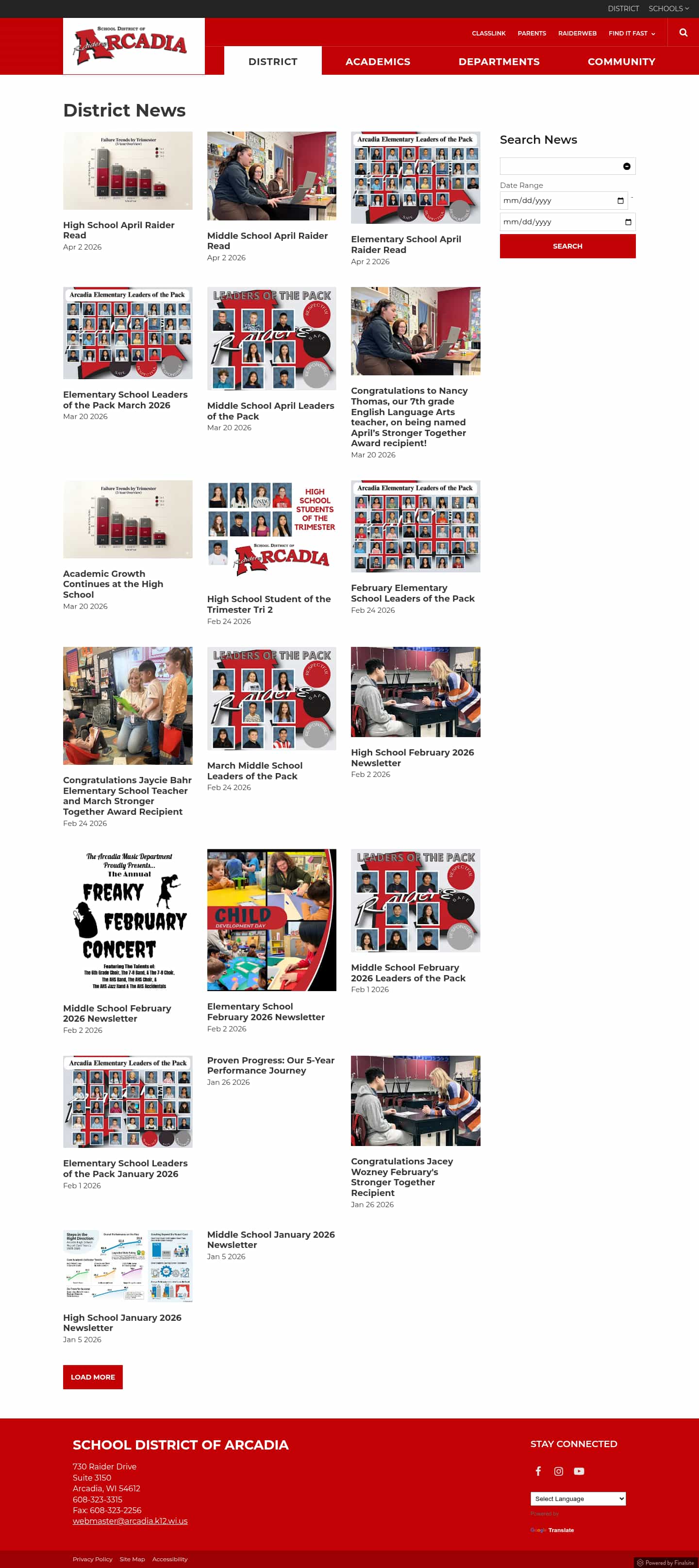 Latest website image capture