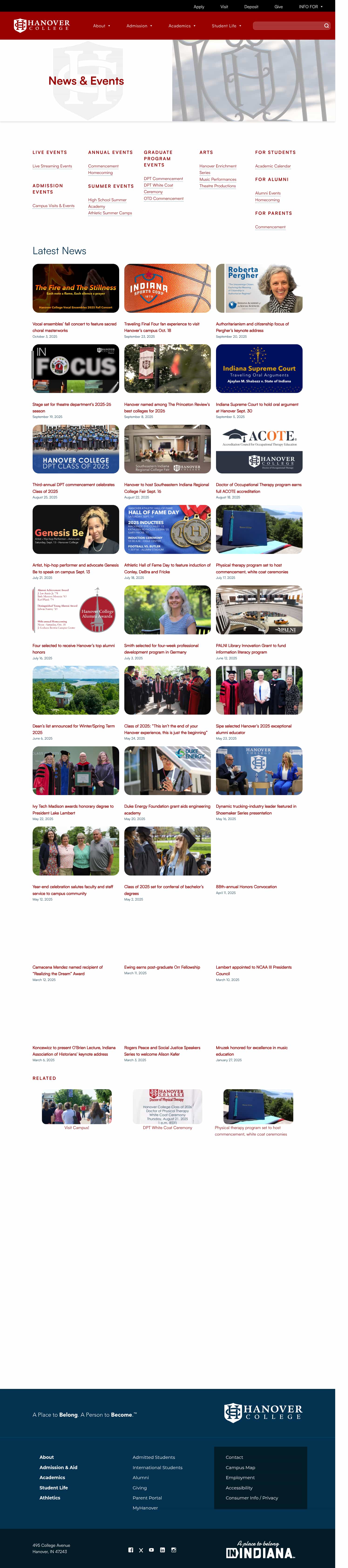 Latest website image capture
