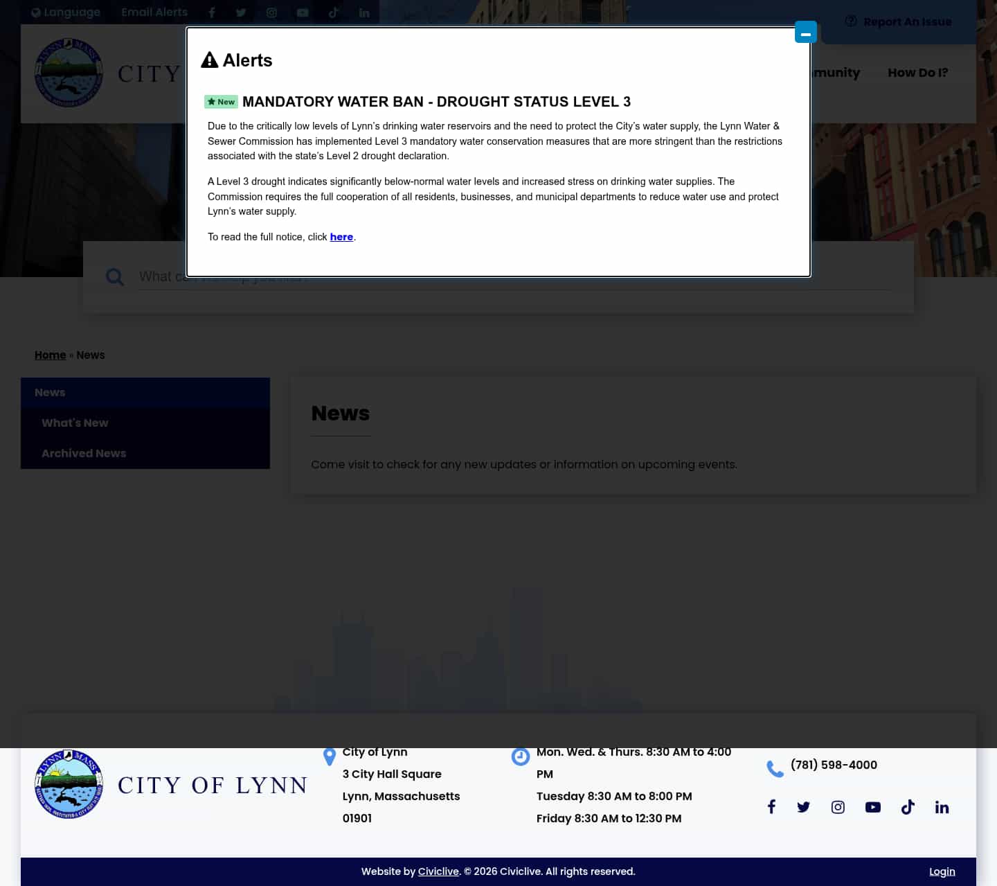 Latest website image capture