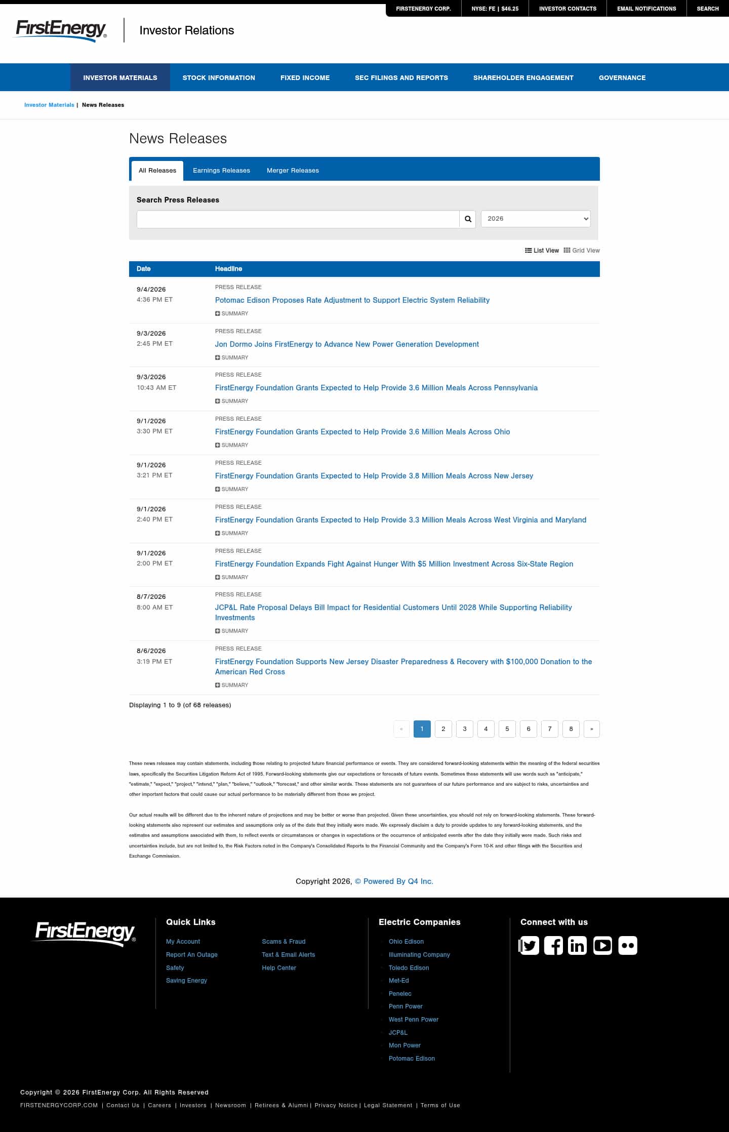 Latest website image capture