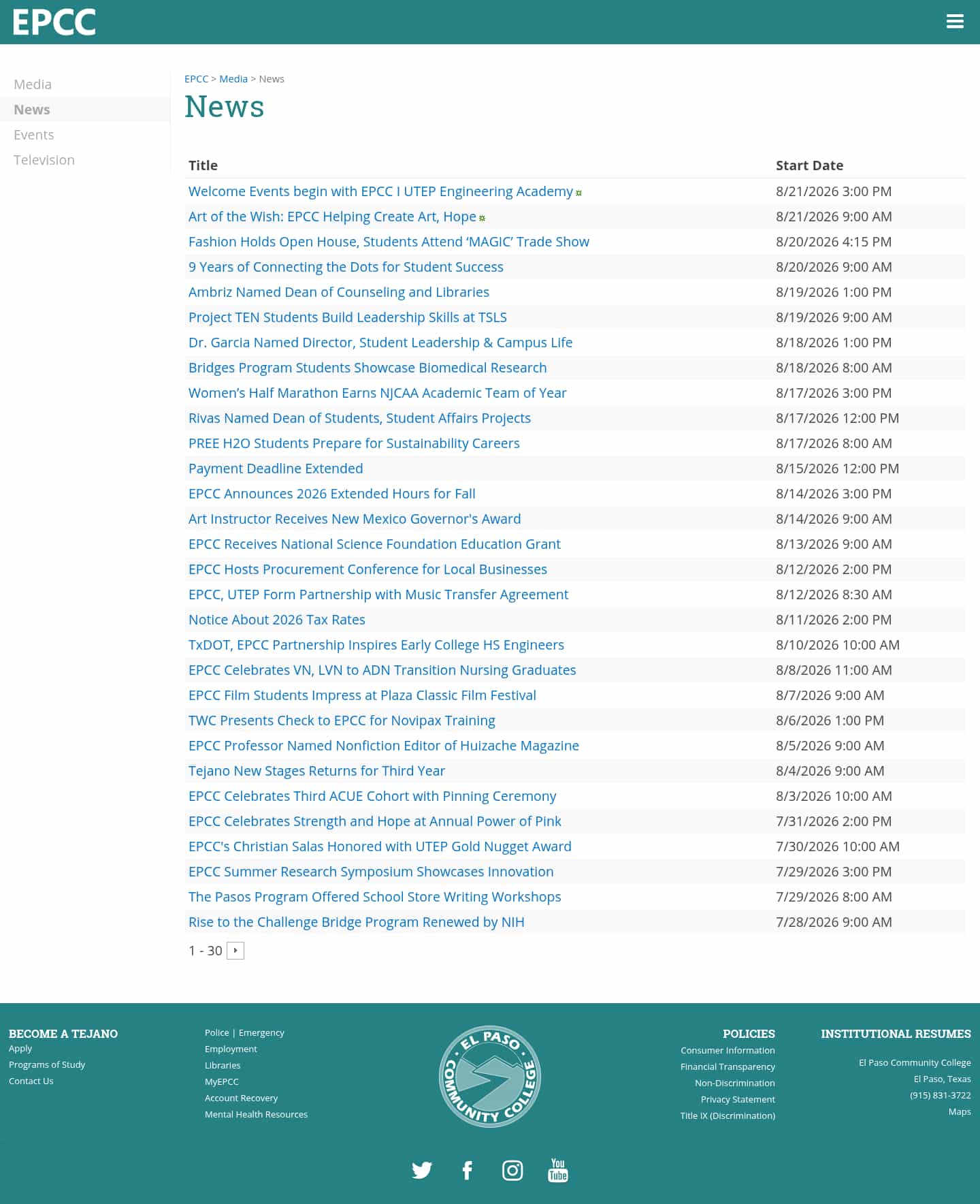 Latest website image capture