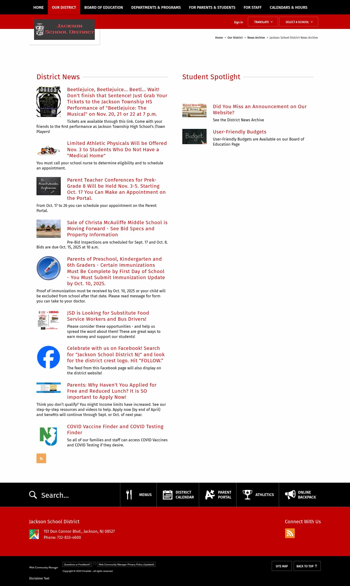 Latest website image capture