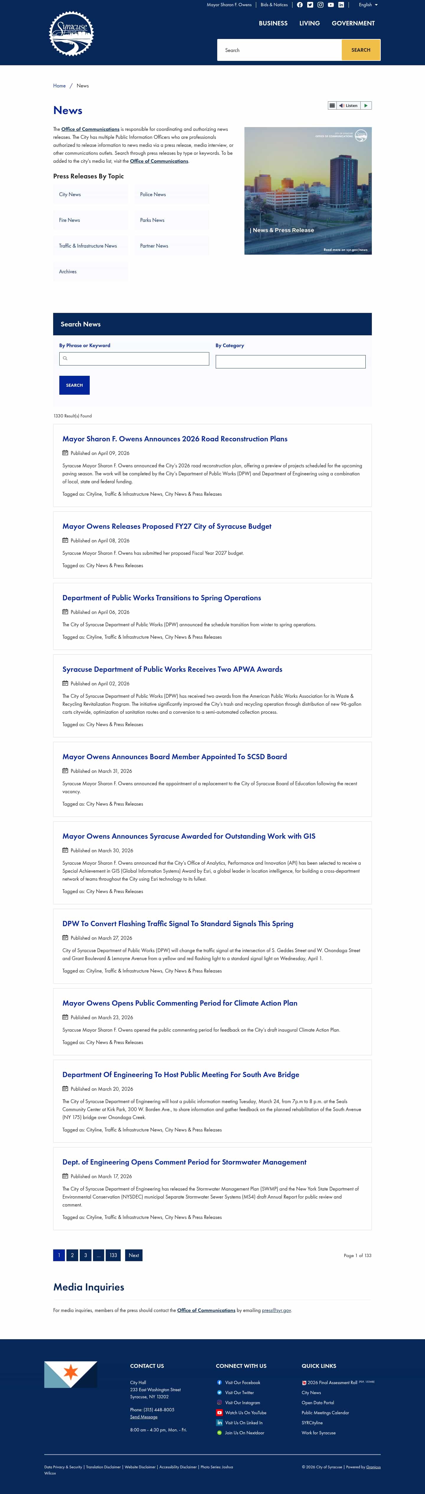 Latest website image capture