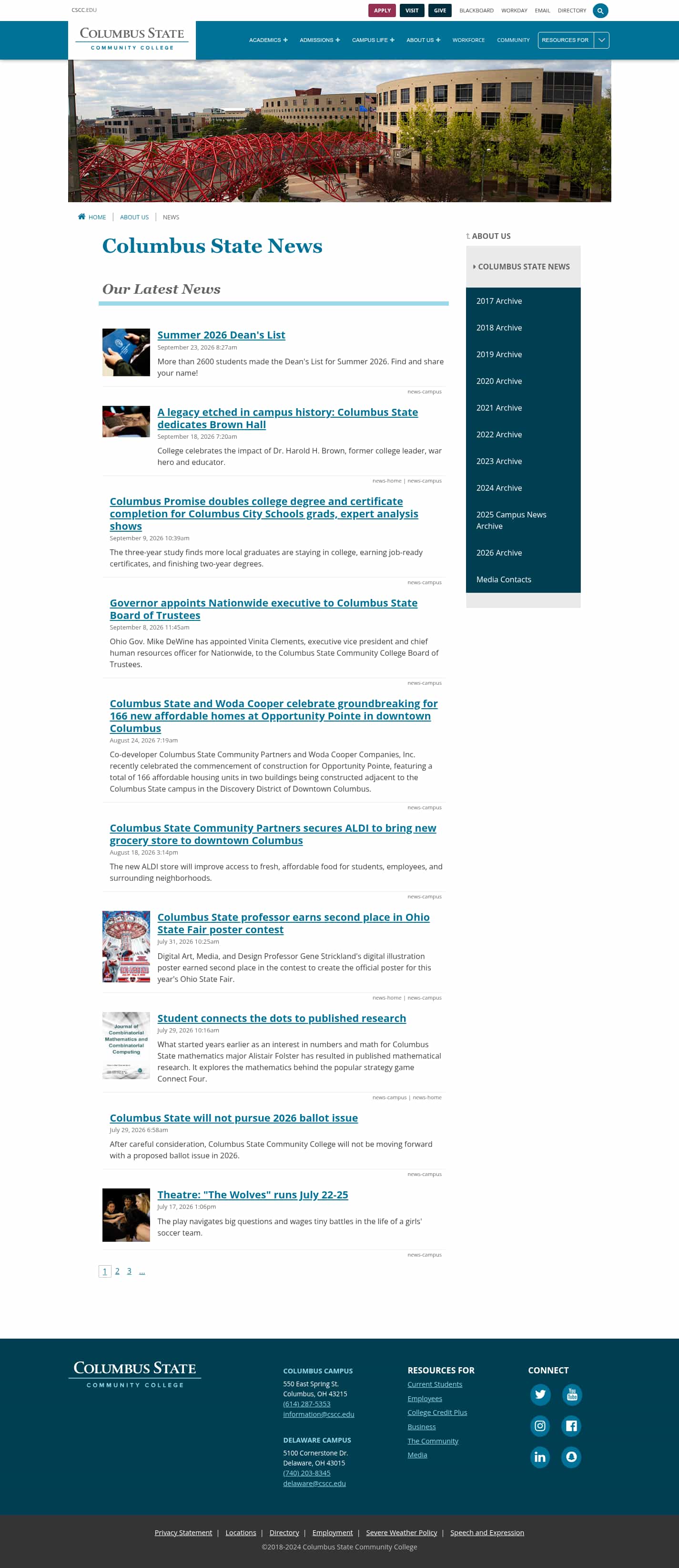 Latest website image capture