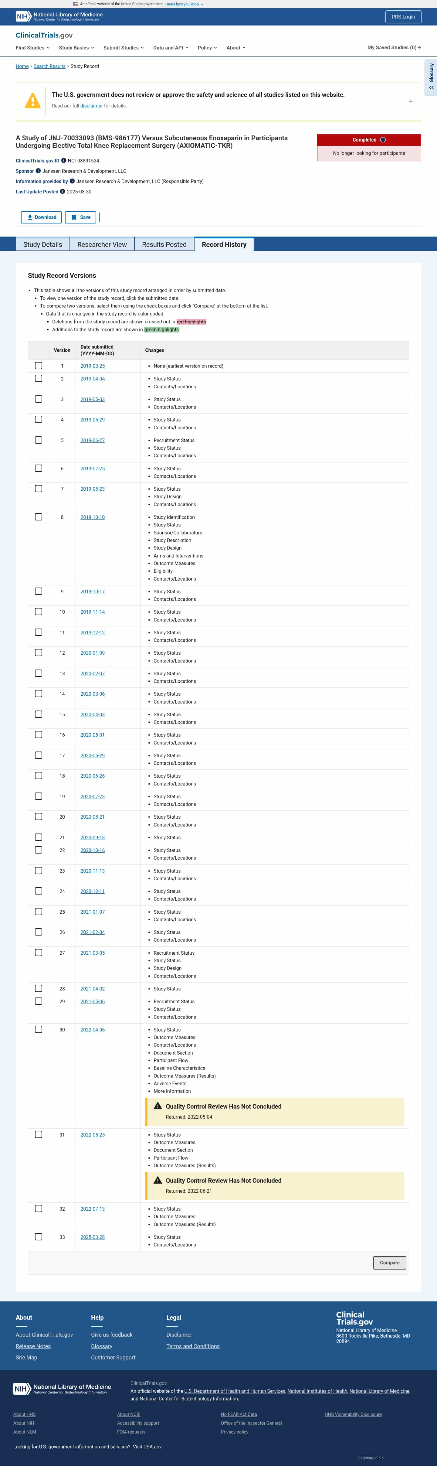 Latest website image capture