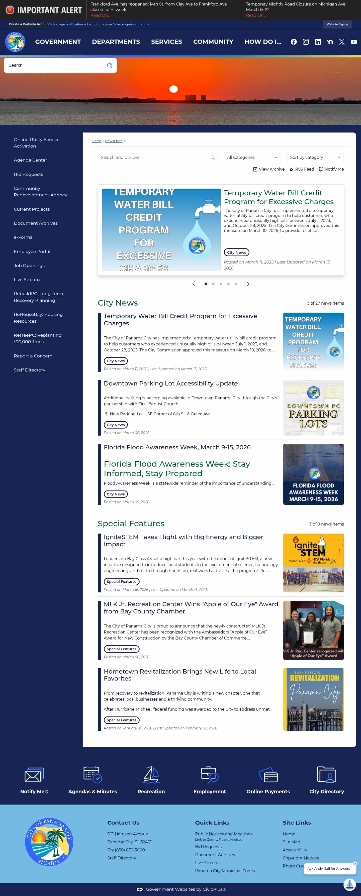 Latest website image capture