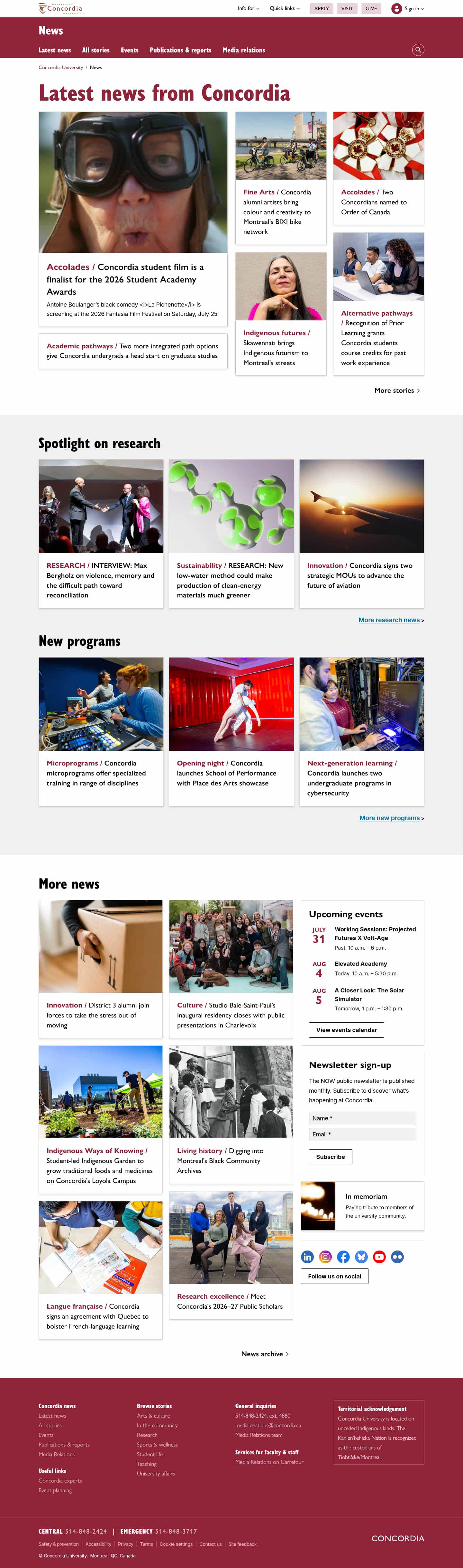 Latest website image capture