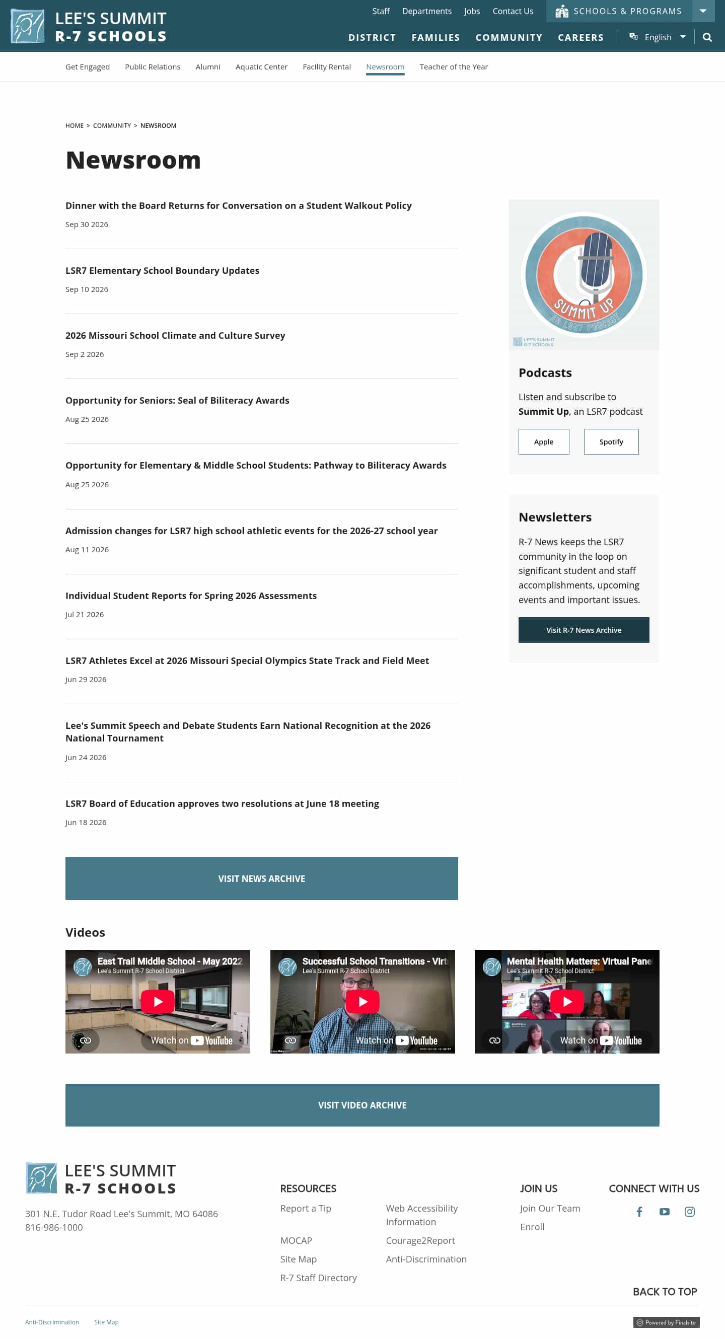 Latest website image capture