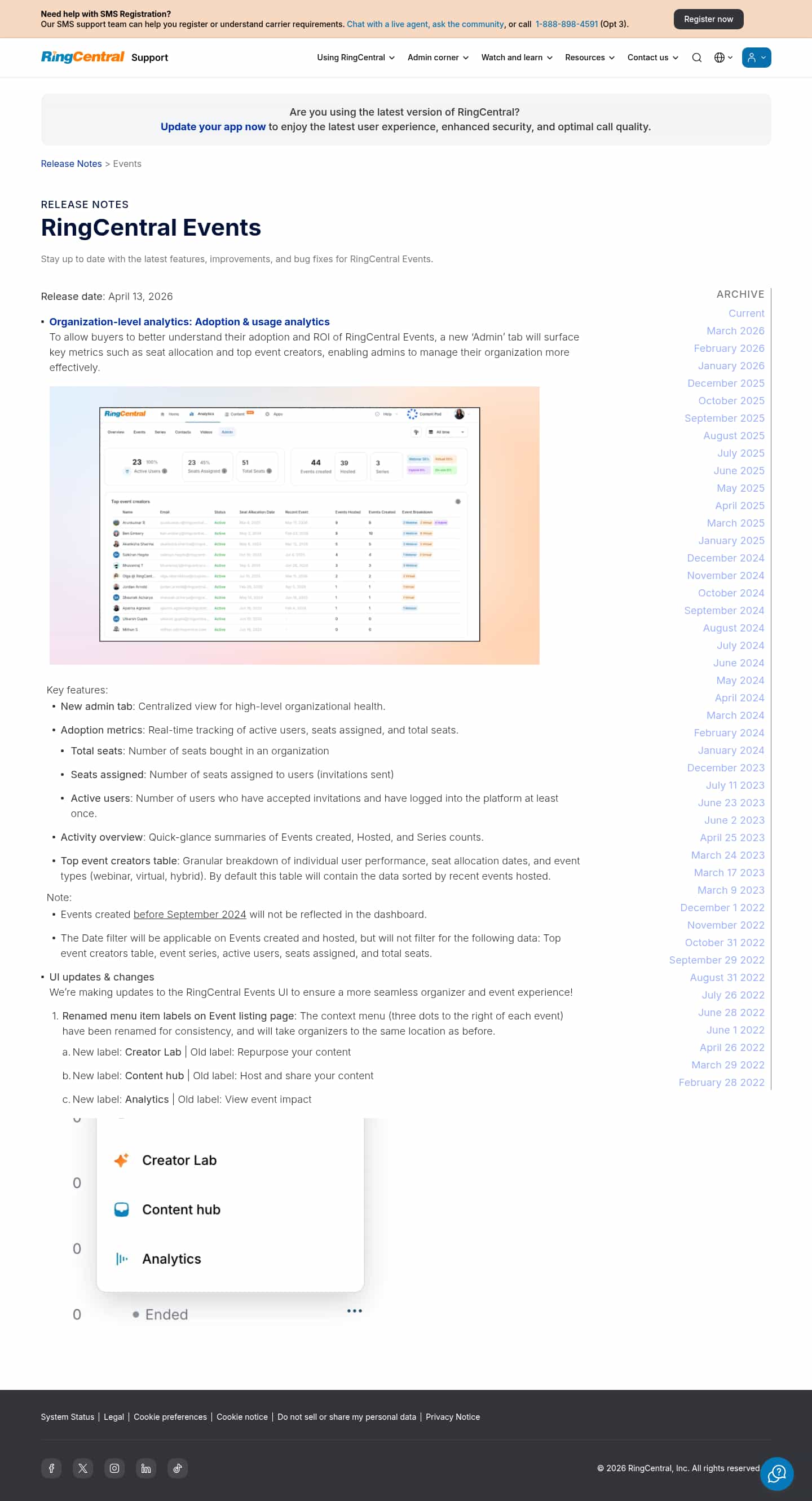 Latest website image capture
