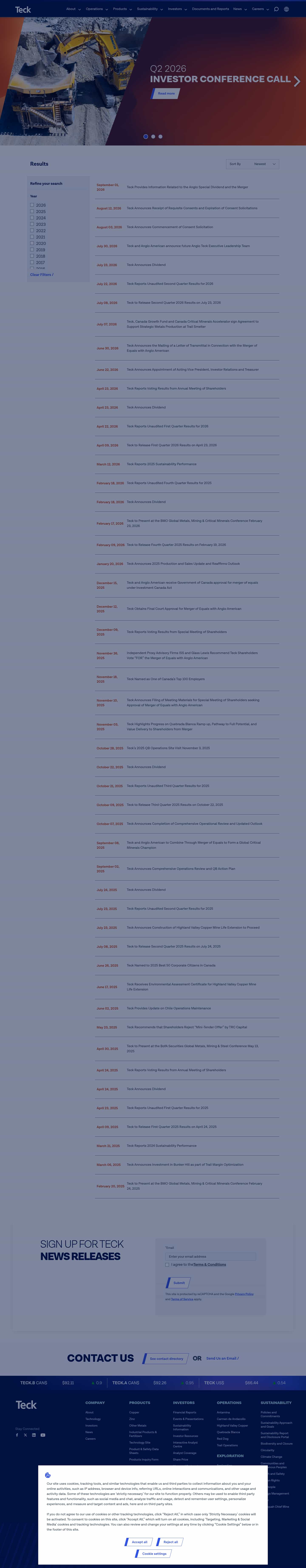 Latest website image capture