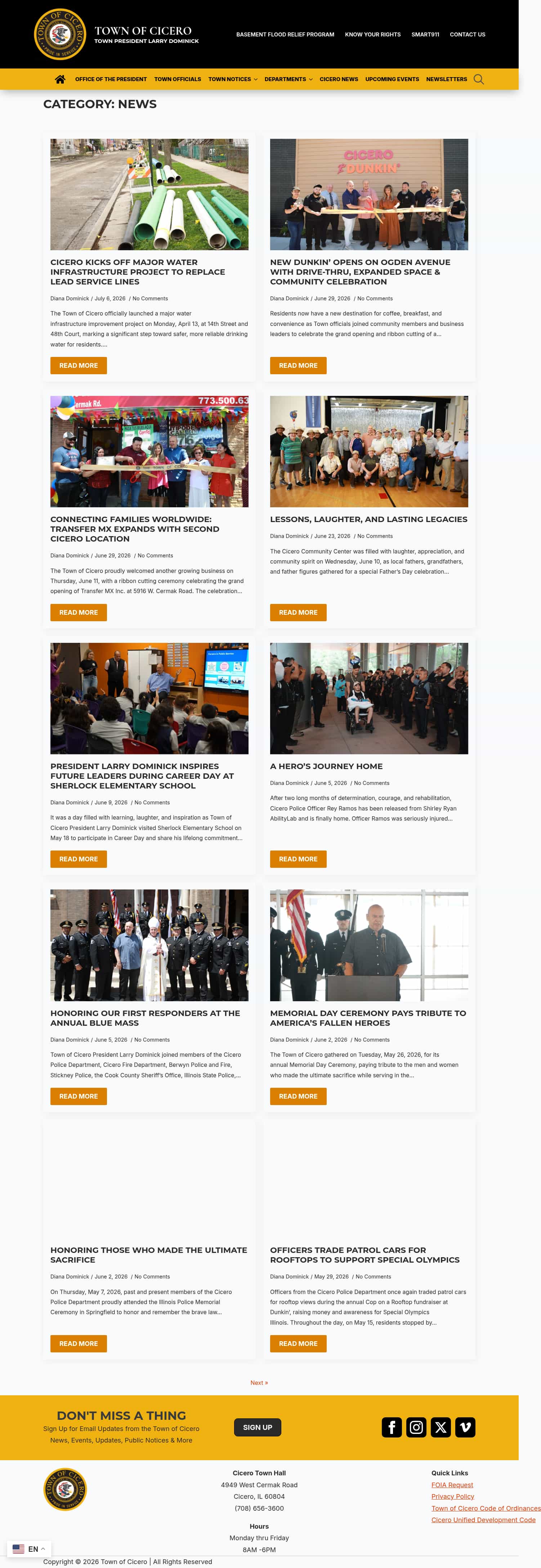 Latest website image capture