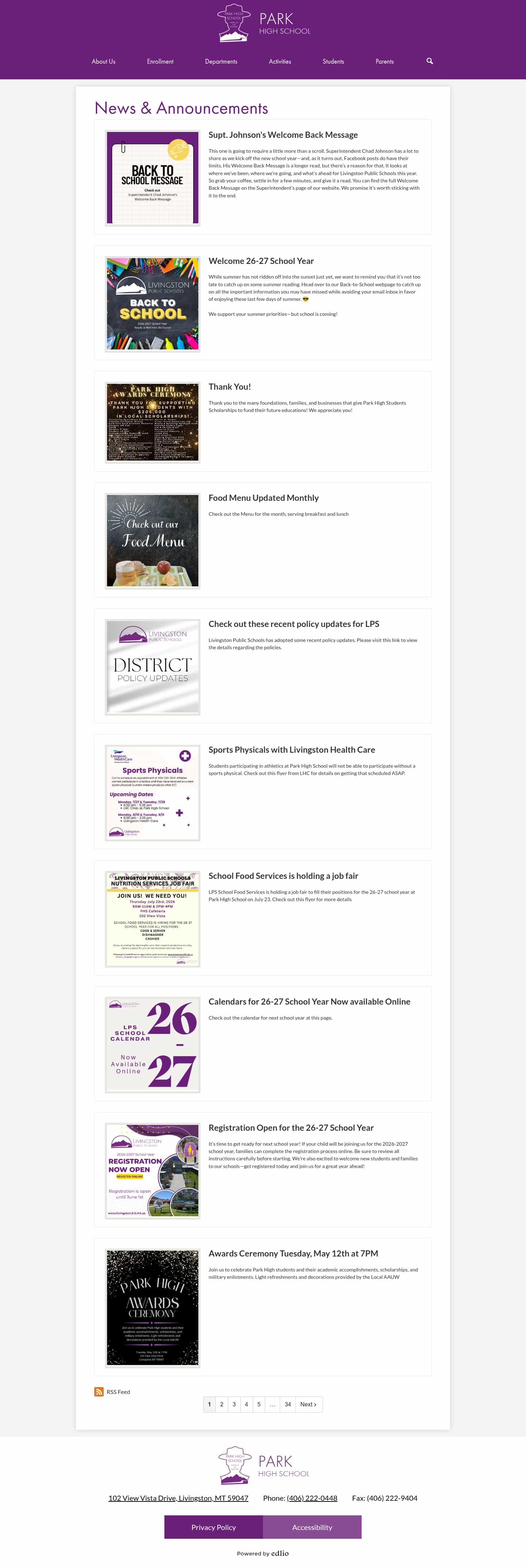 Latest website image capture