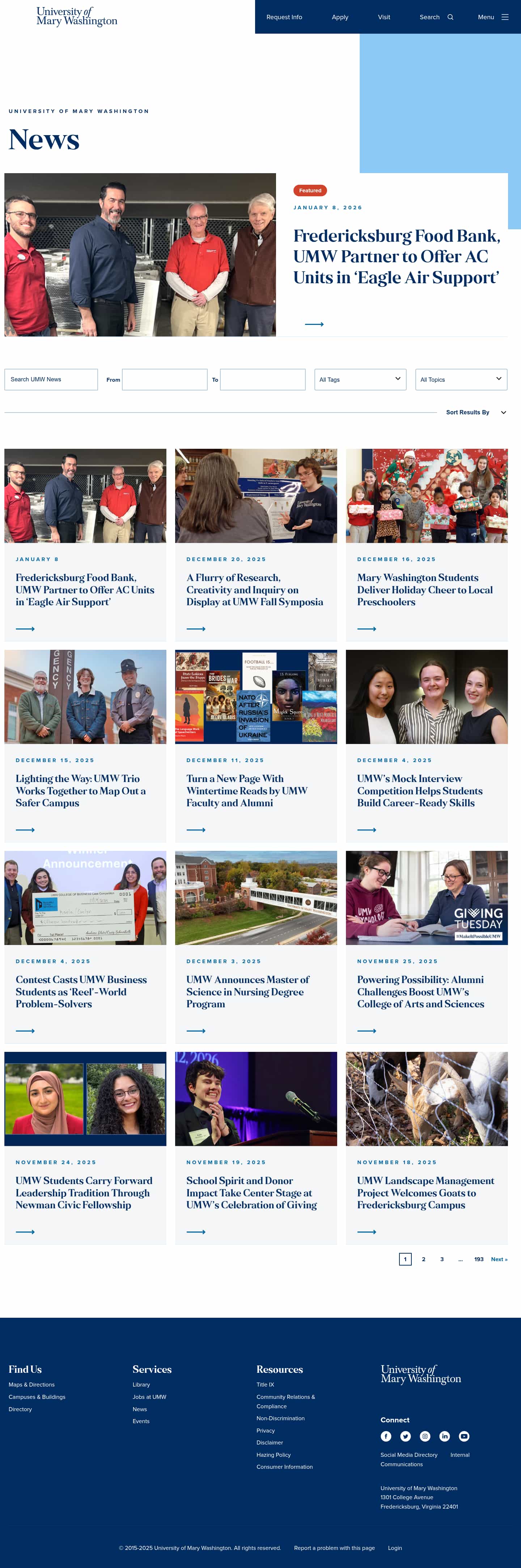 Latest website image capture