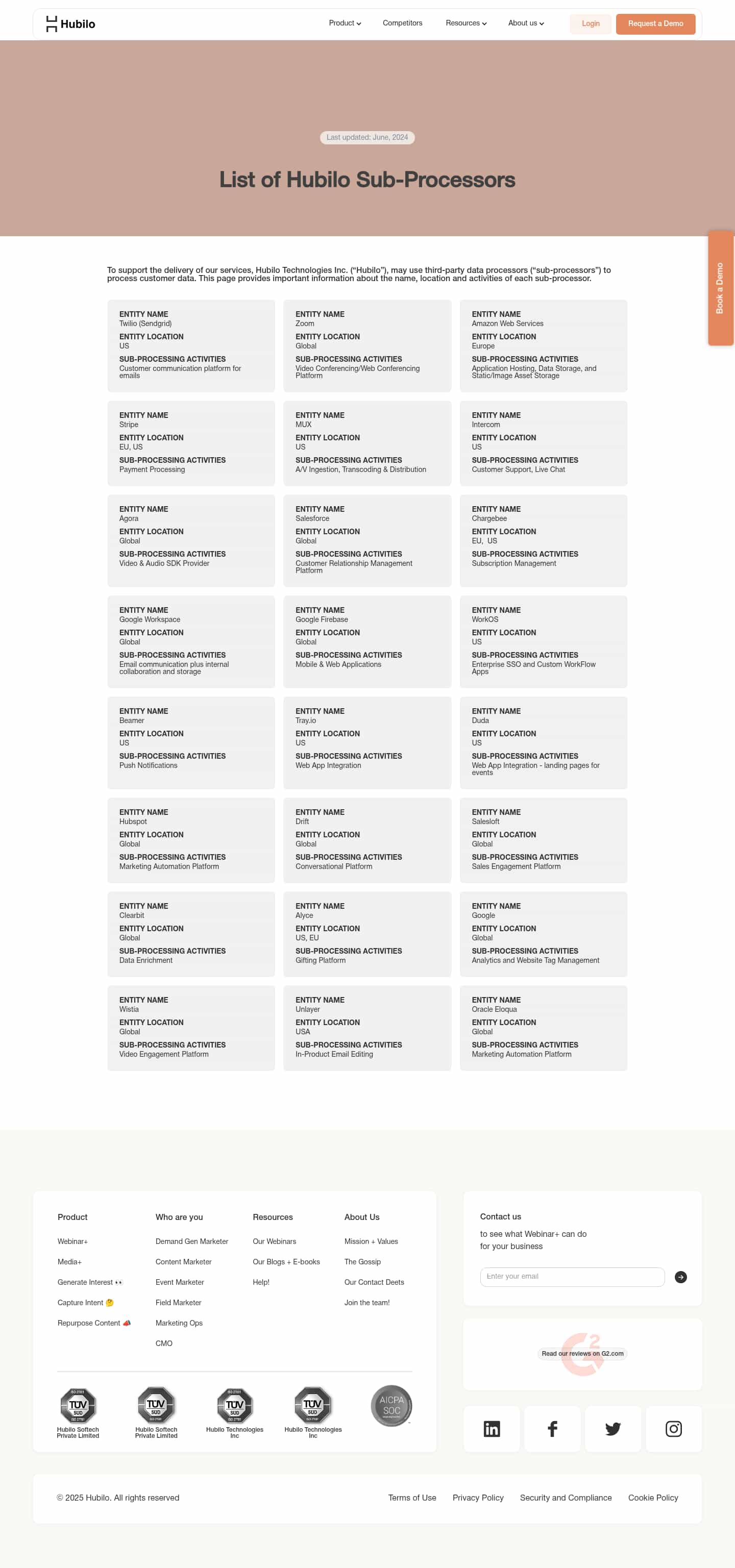 Latest website image capture