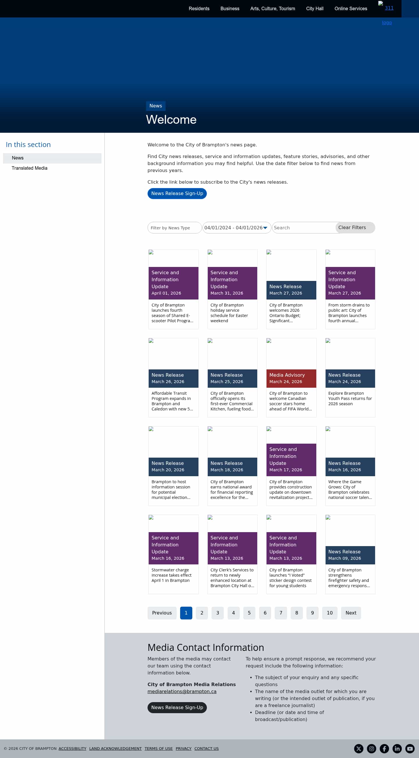 Latest website image capture