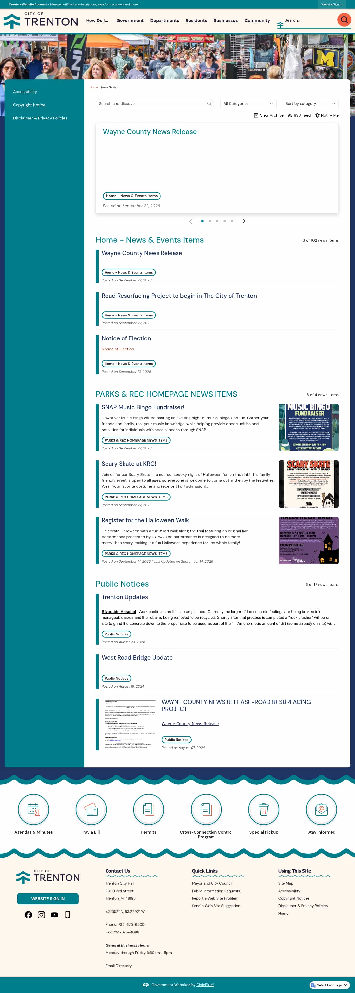Latest website image capture