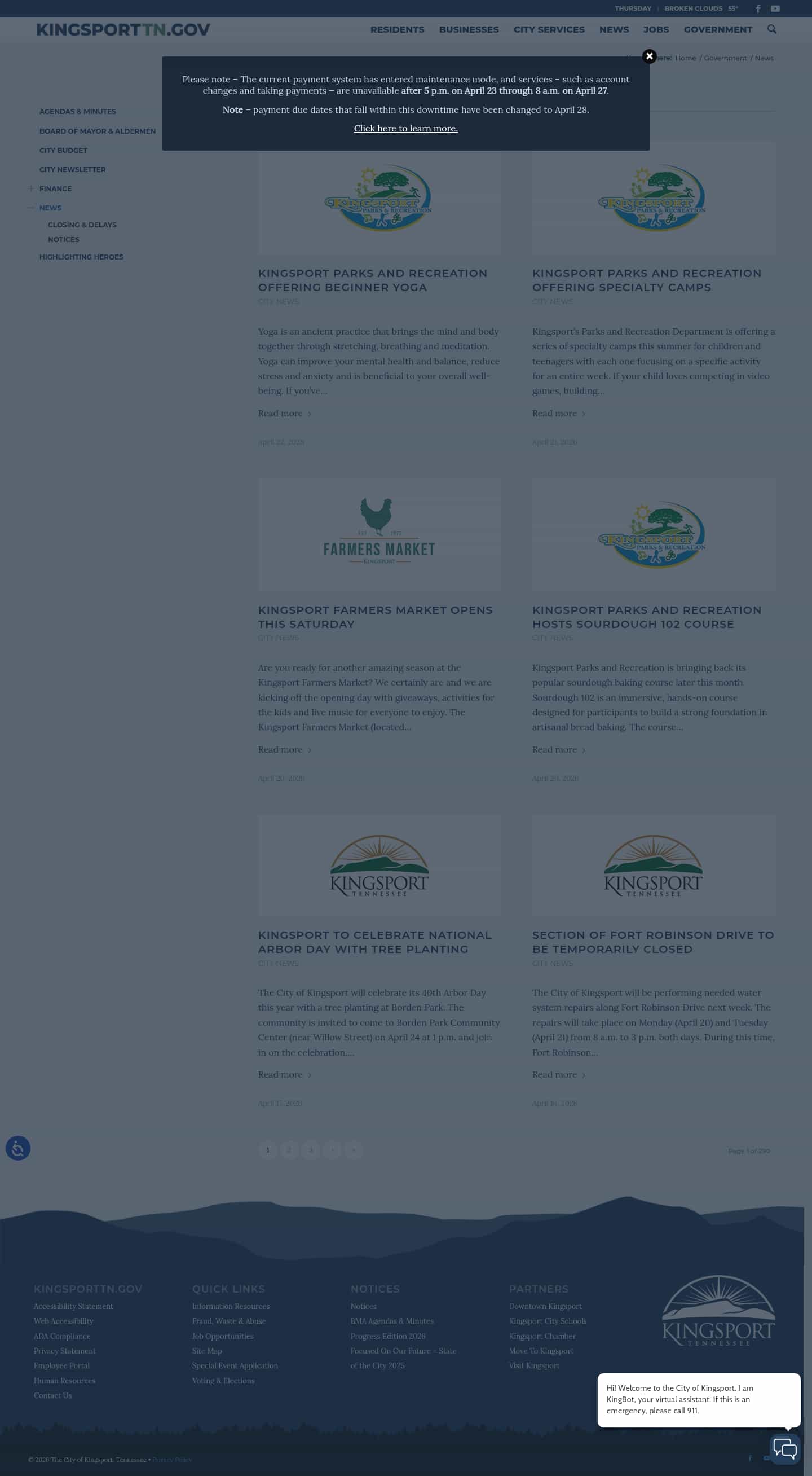 Latest website image capture