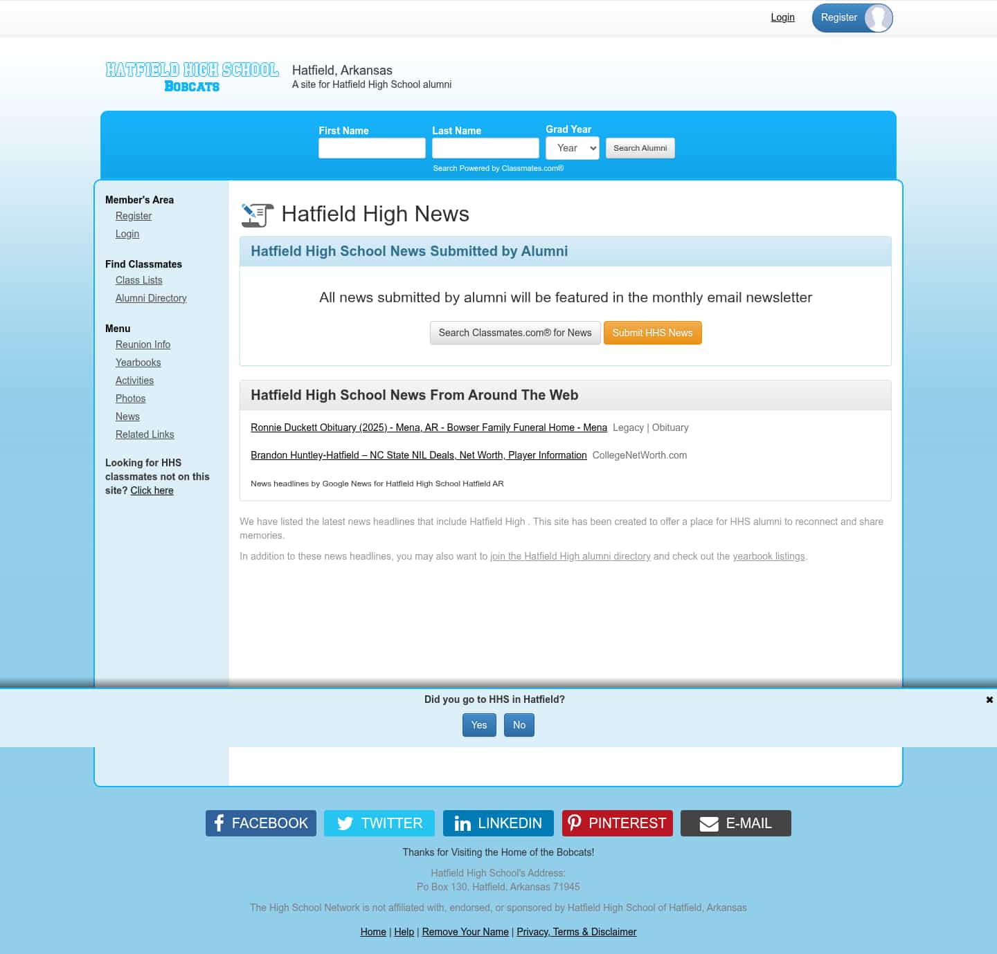 Latest website image capture