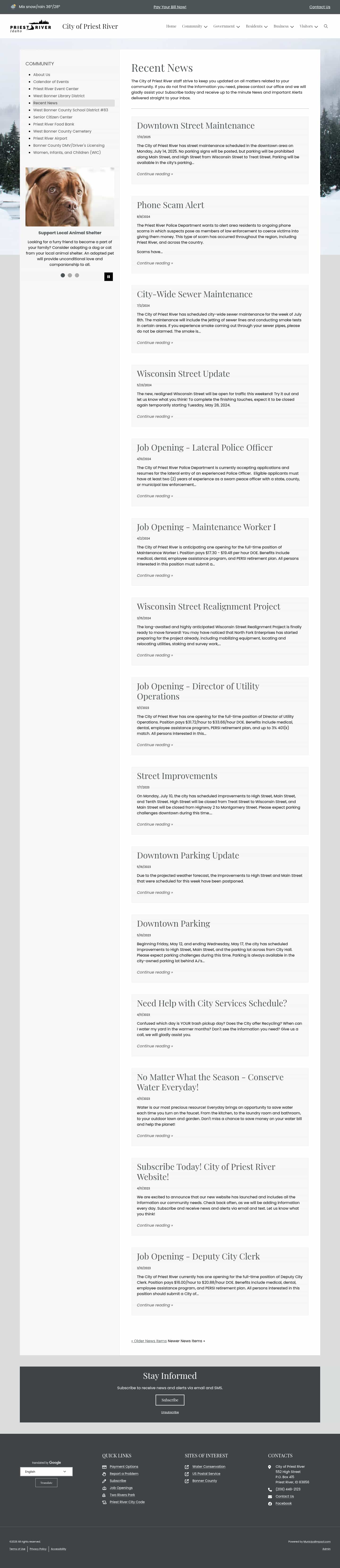 Latest website image capture