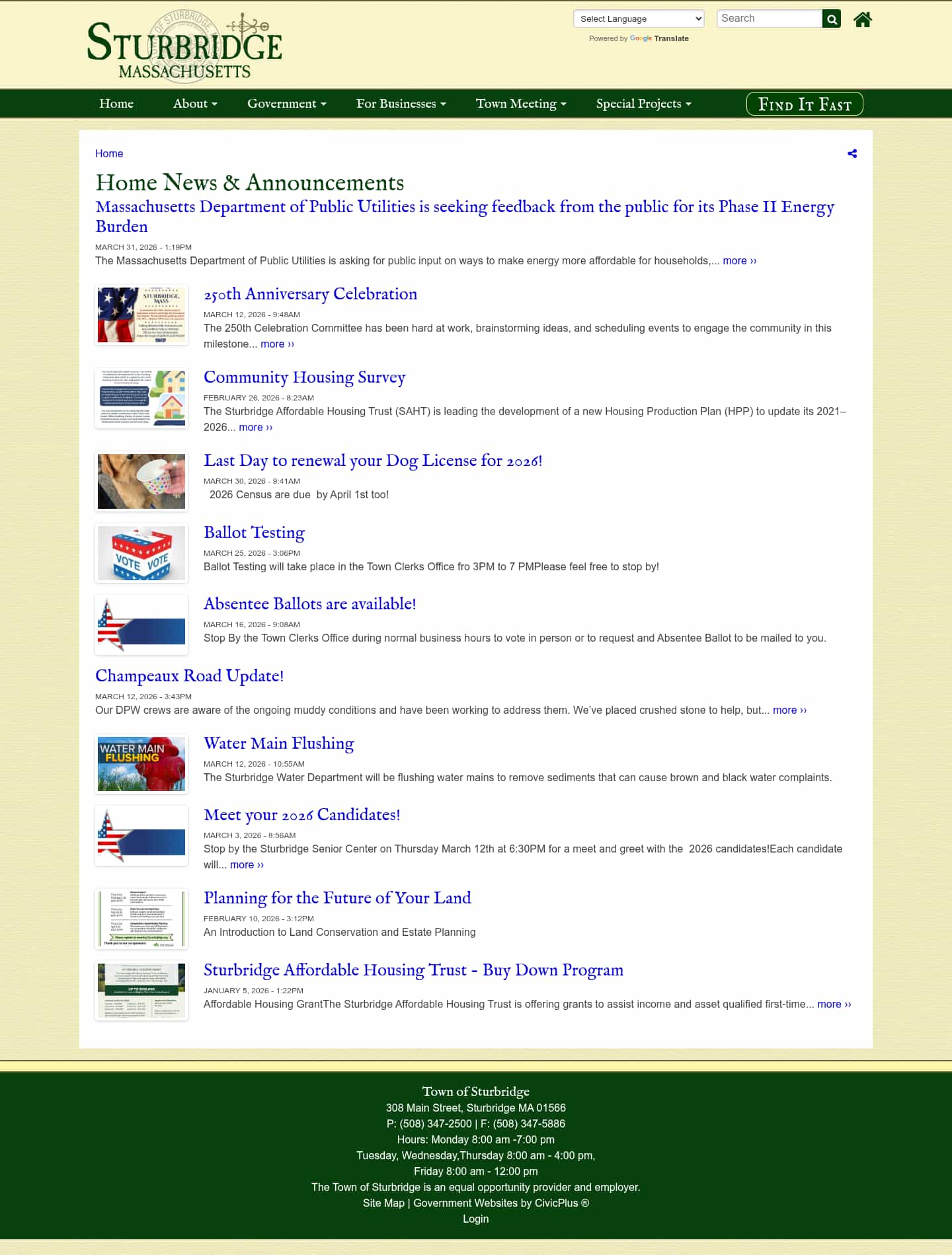 Latest website image capture