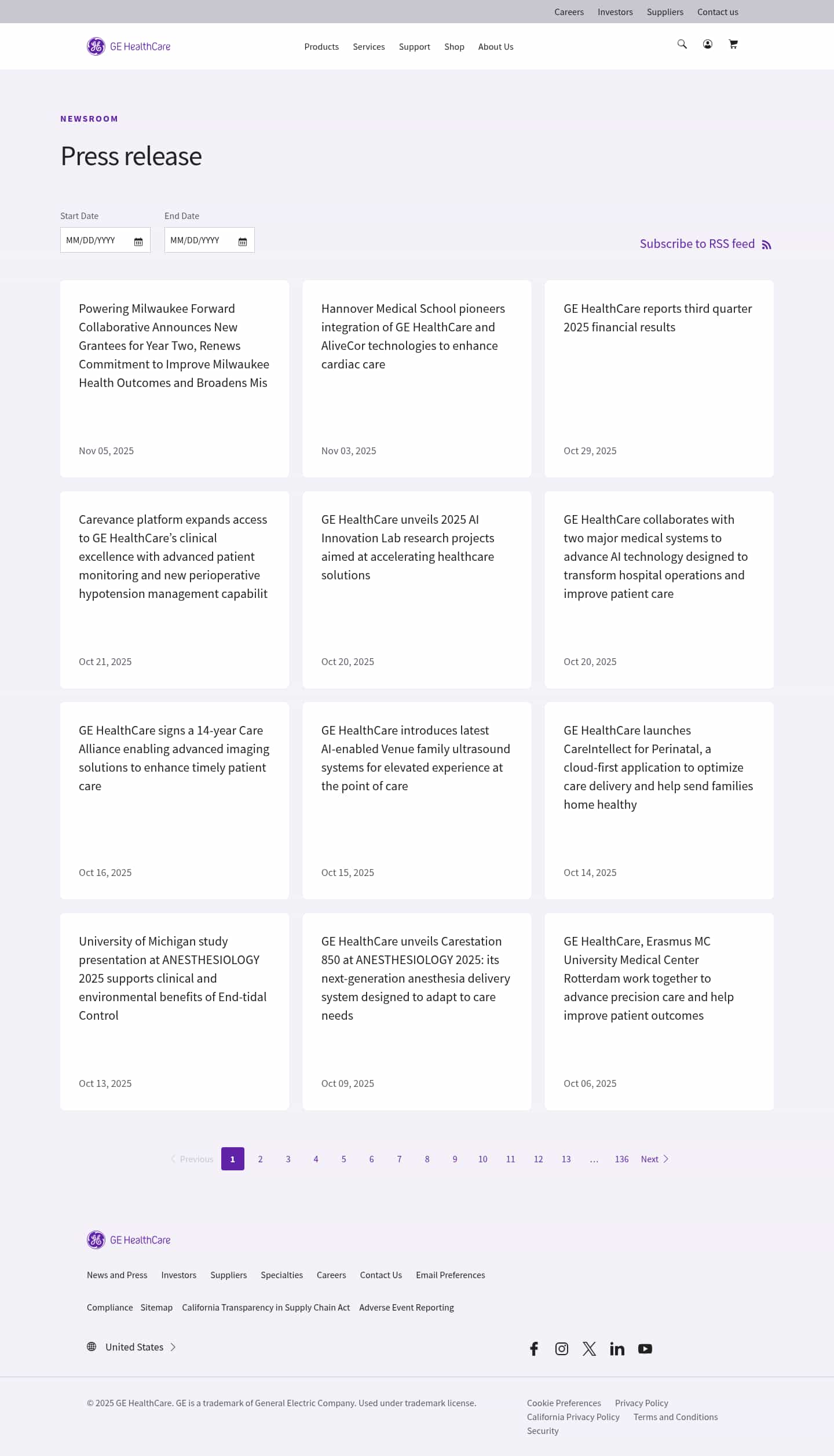 Latest website image capture