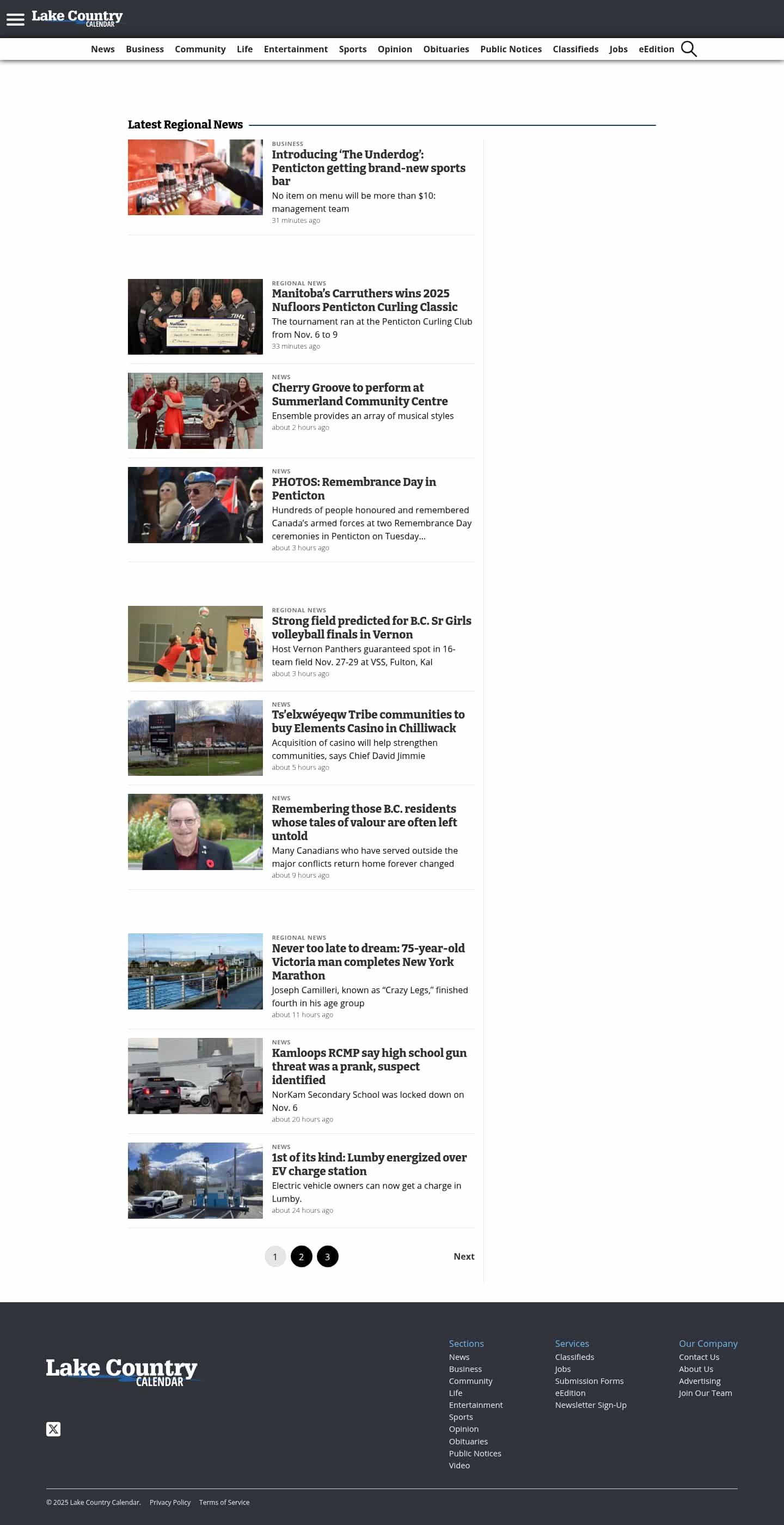 Latest website image capture