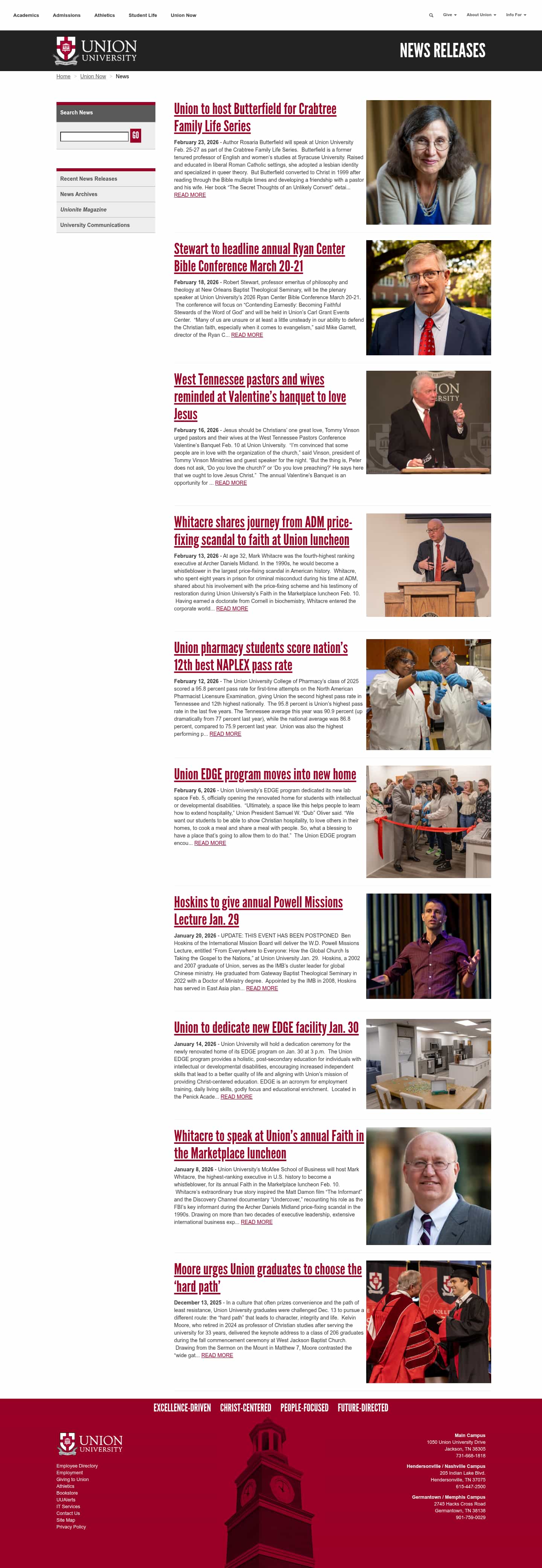 Latest website image capture