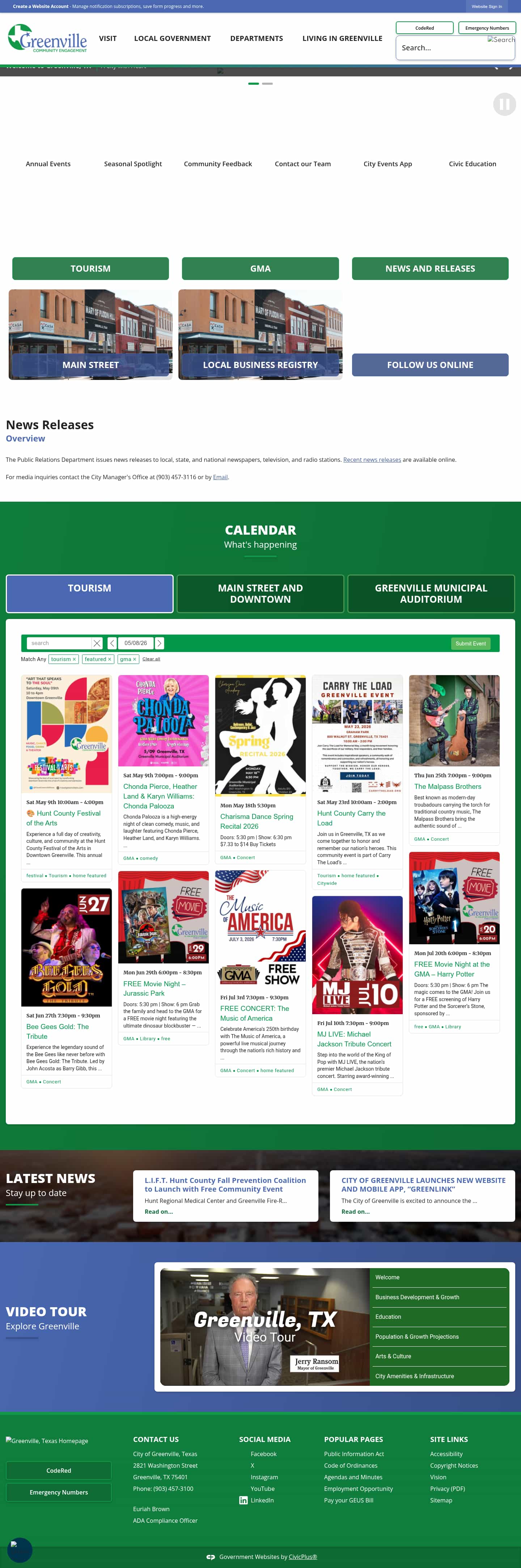 Latest website image capture