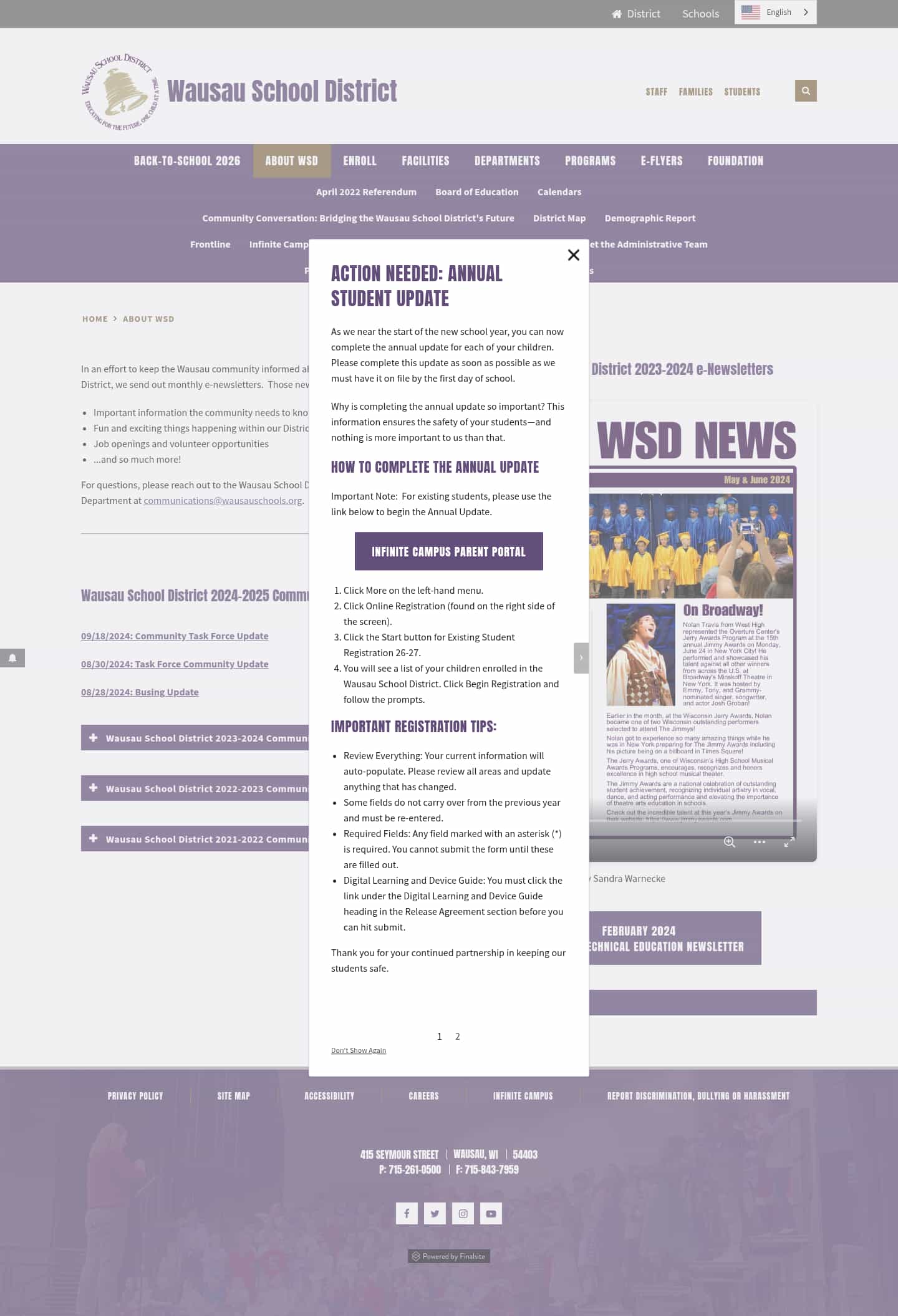 Latest website image capture