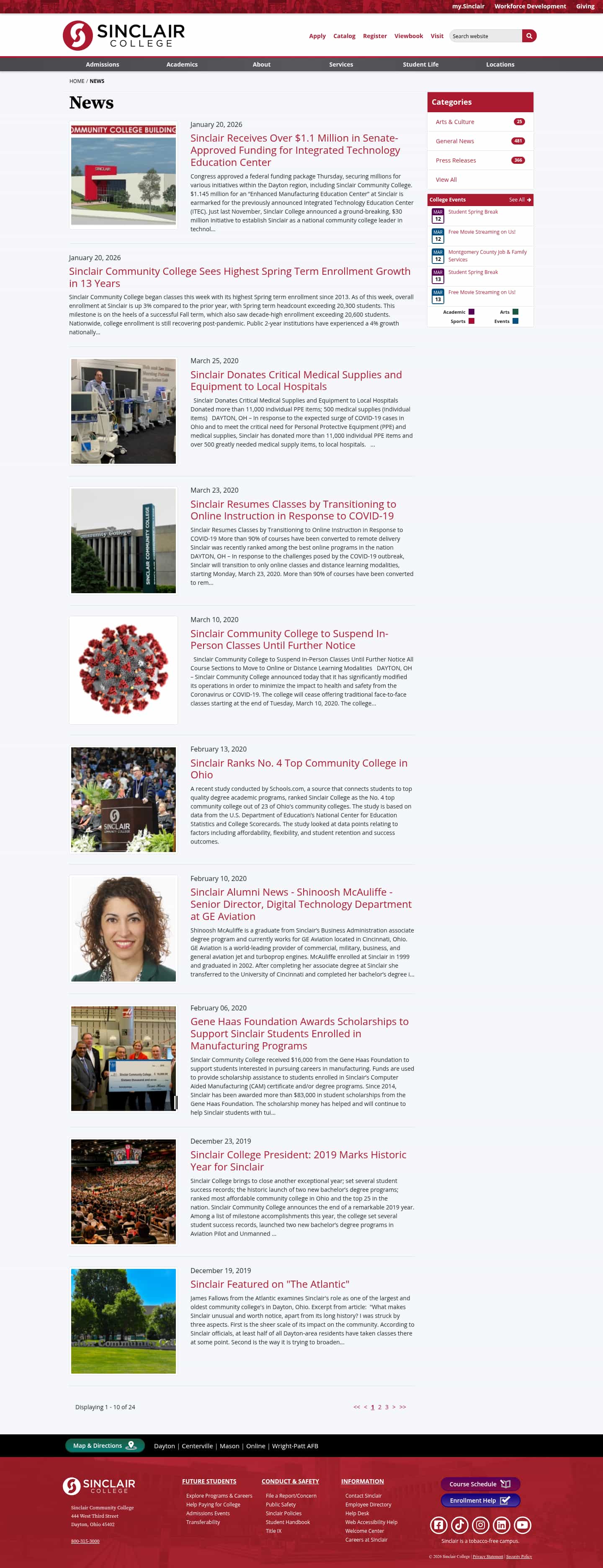 Latest website image capture