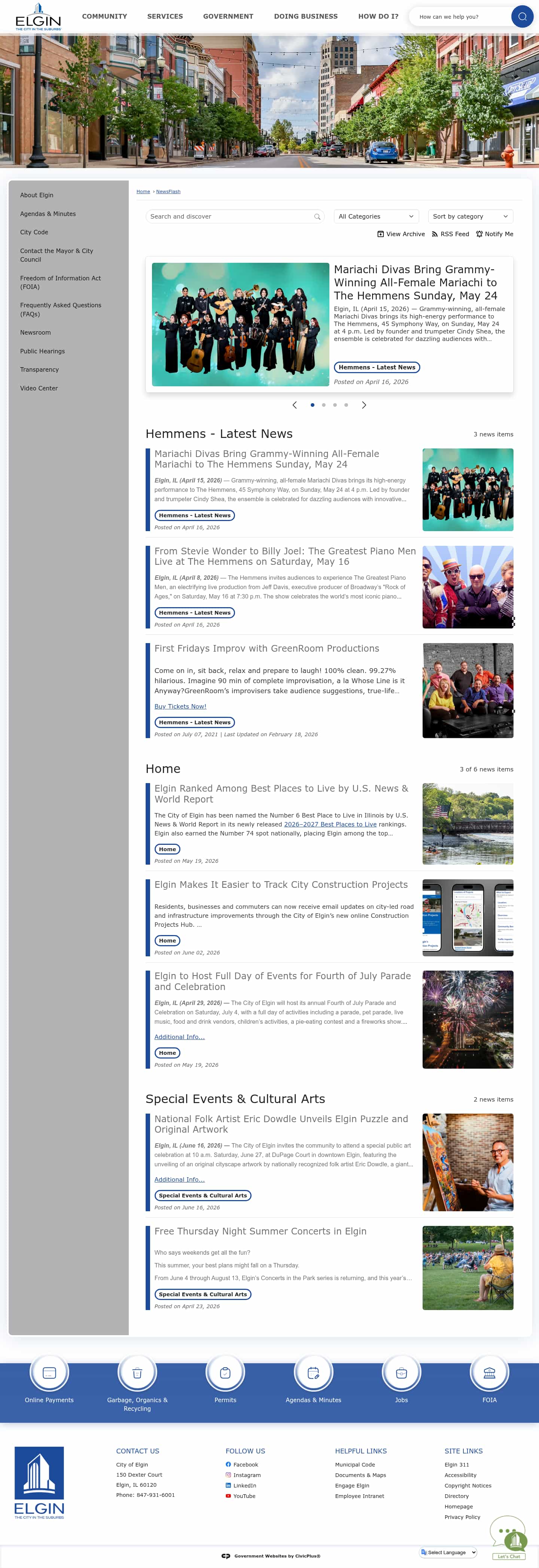 Latest website image capture