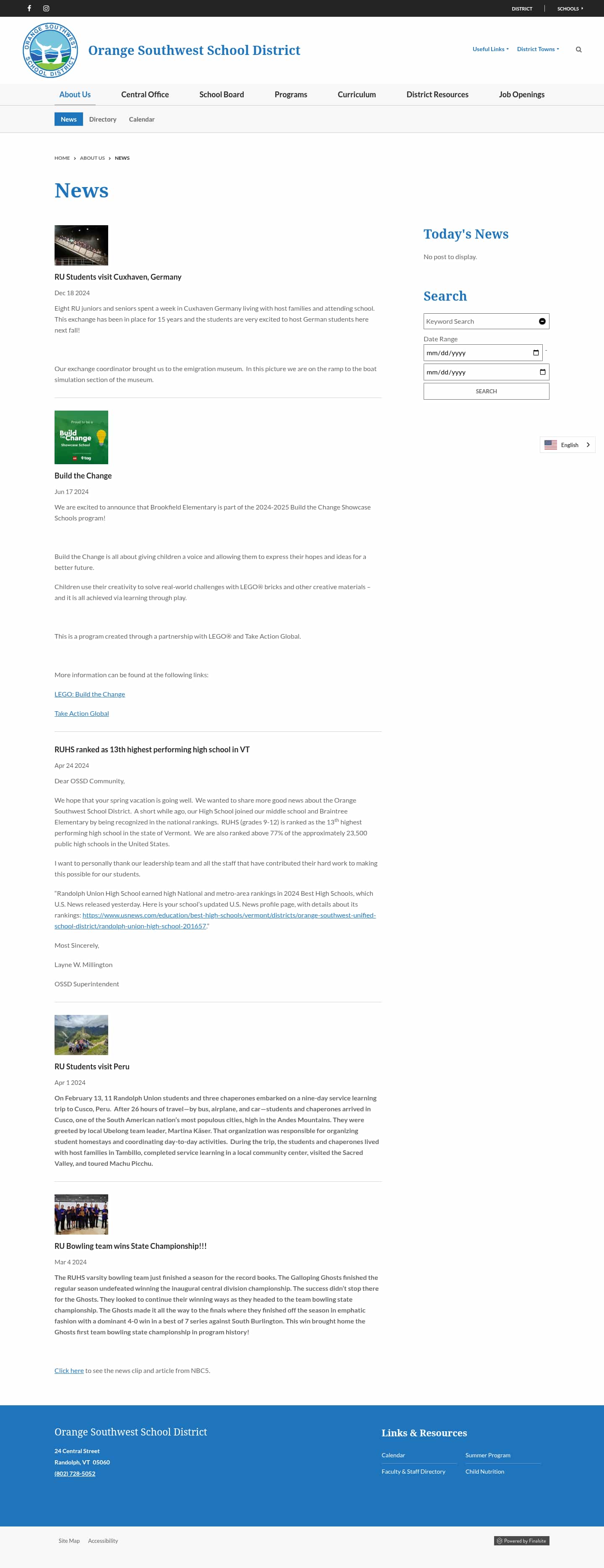 Latest website image capture