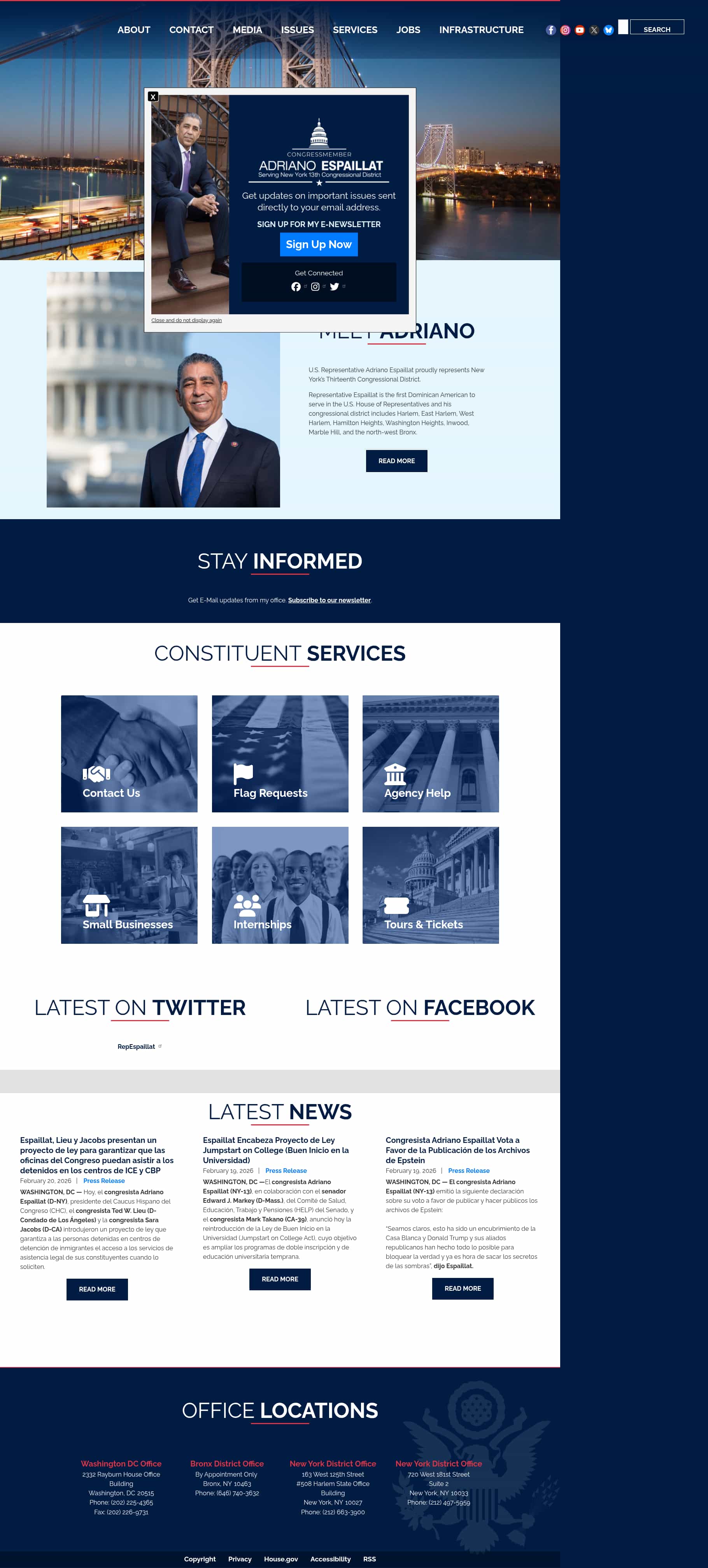 Latest website image capture