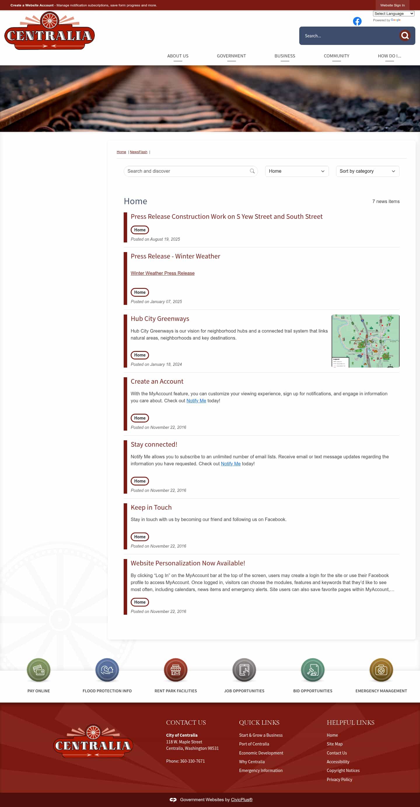 Latest website image capture