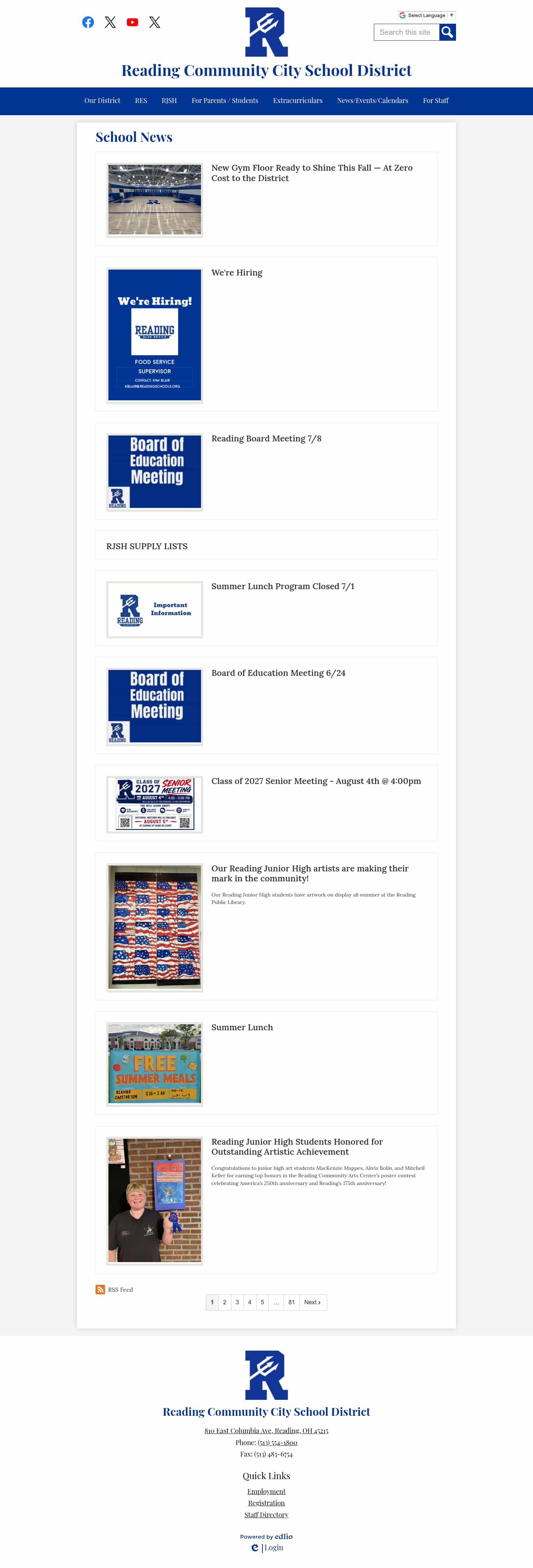 Latest website image capture